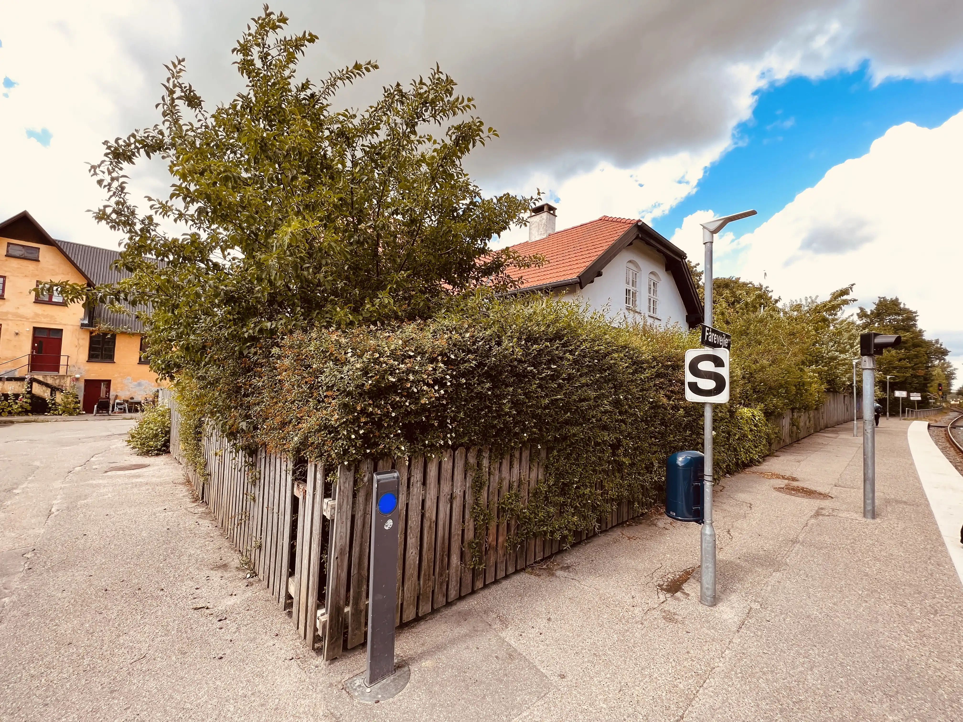 Billede af Fårevejle Station.