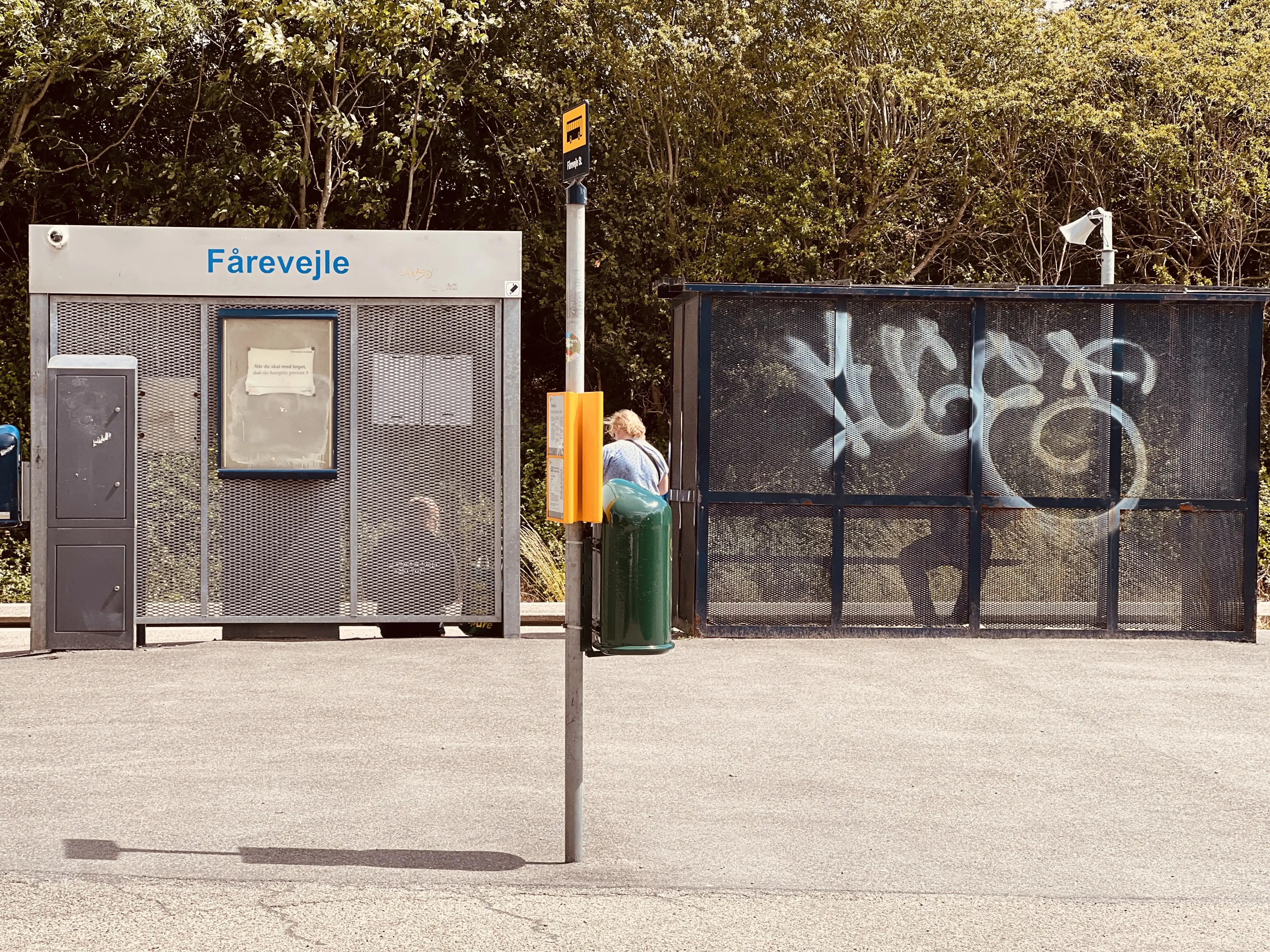 Billede af Fårevejle Station.