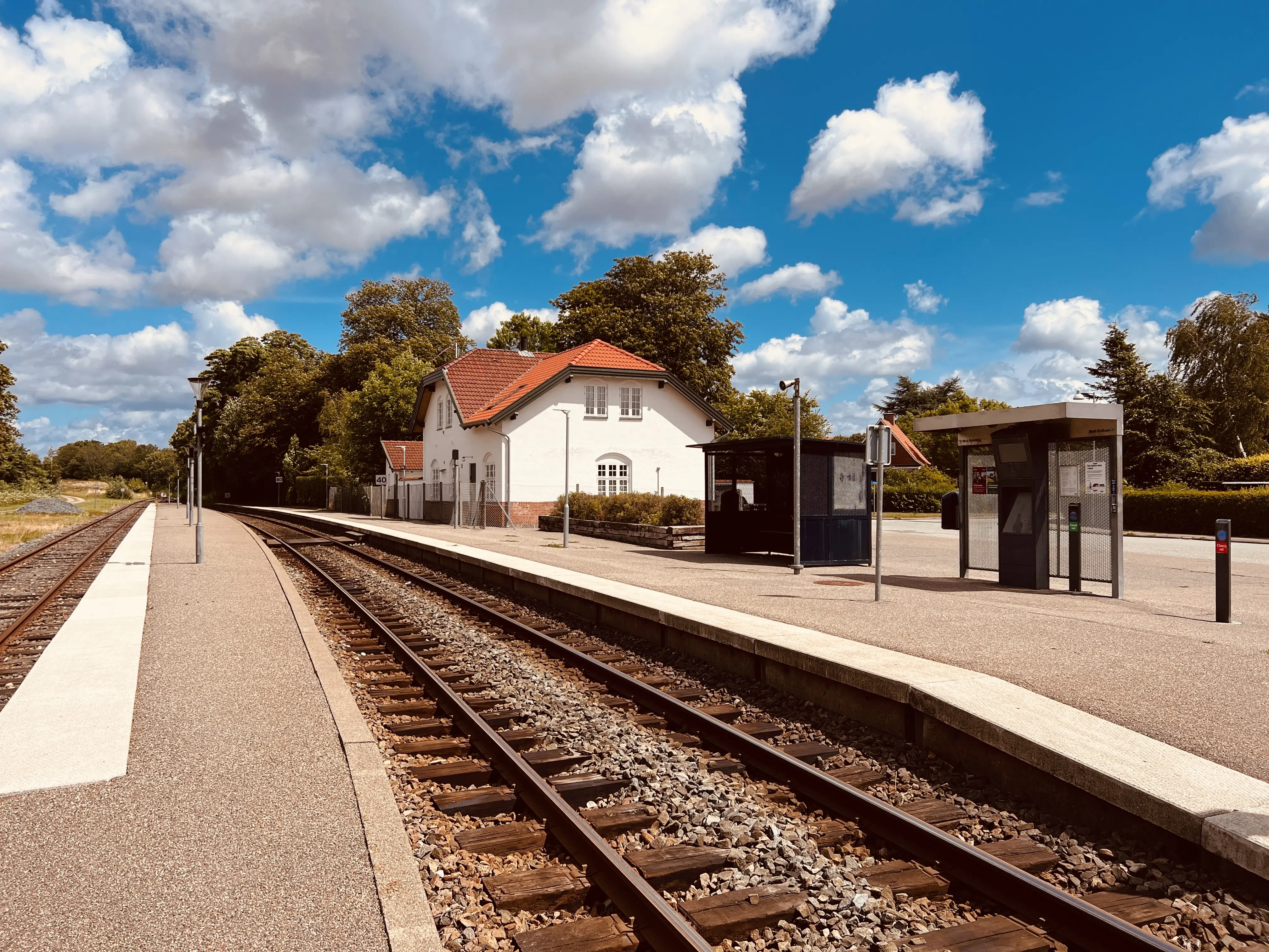 Billede af Grevinge Station.