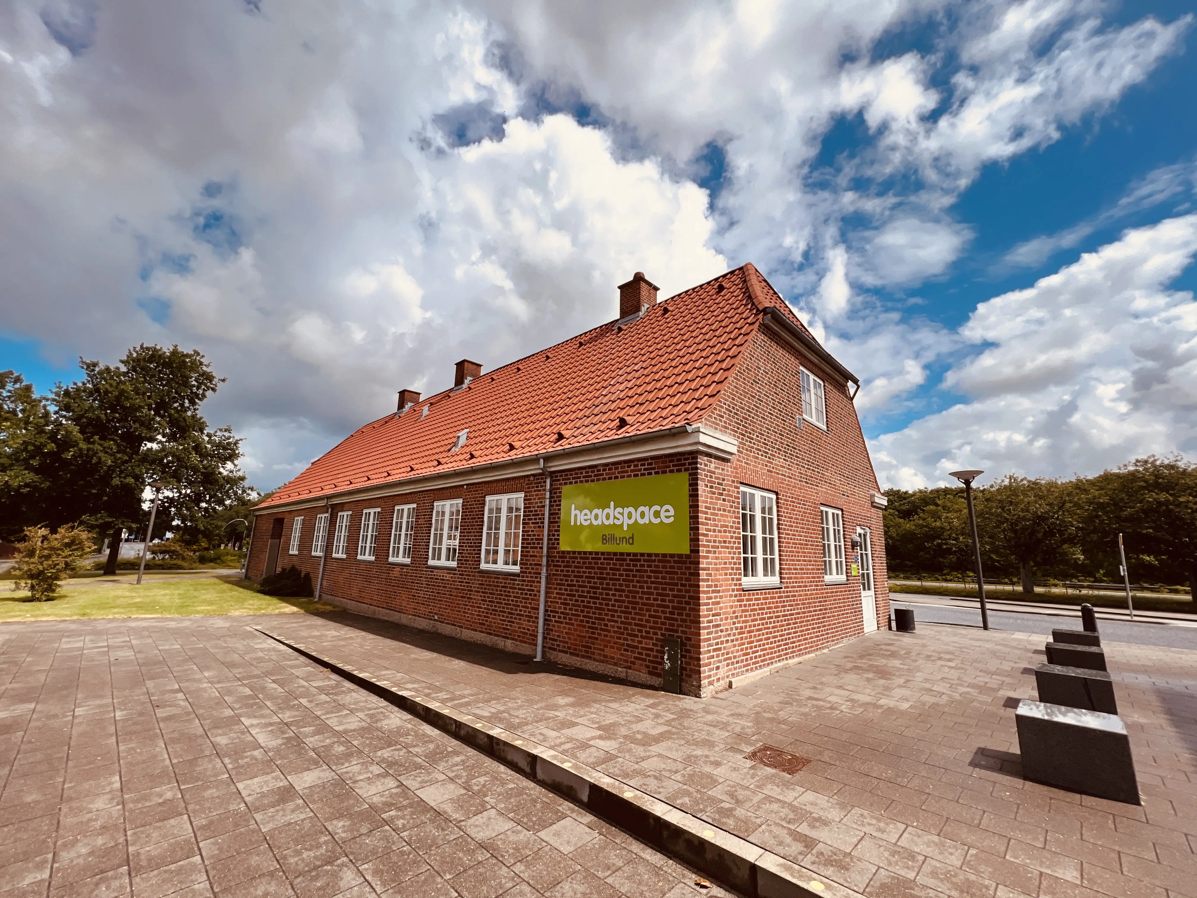 Billede af Grindsted Stations varehus.