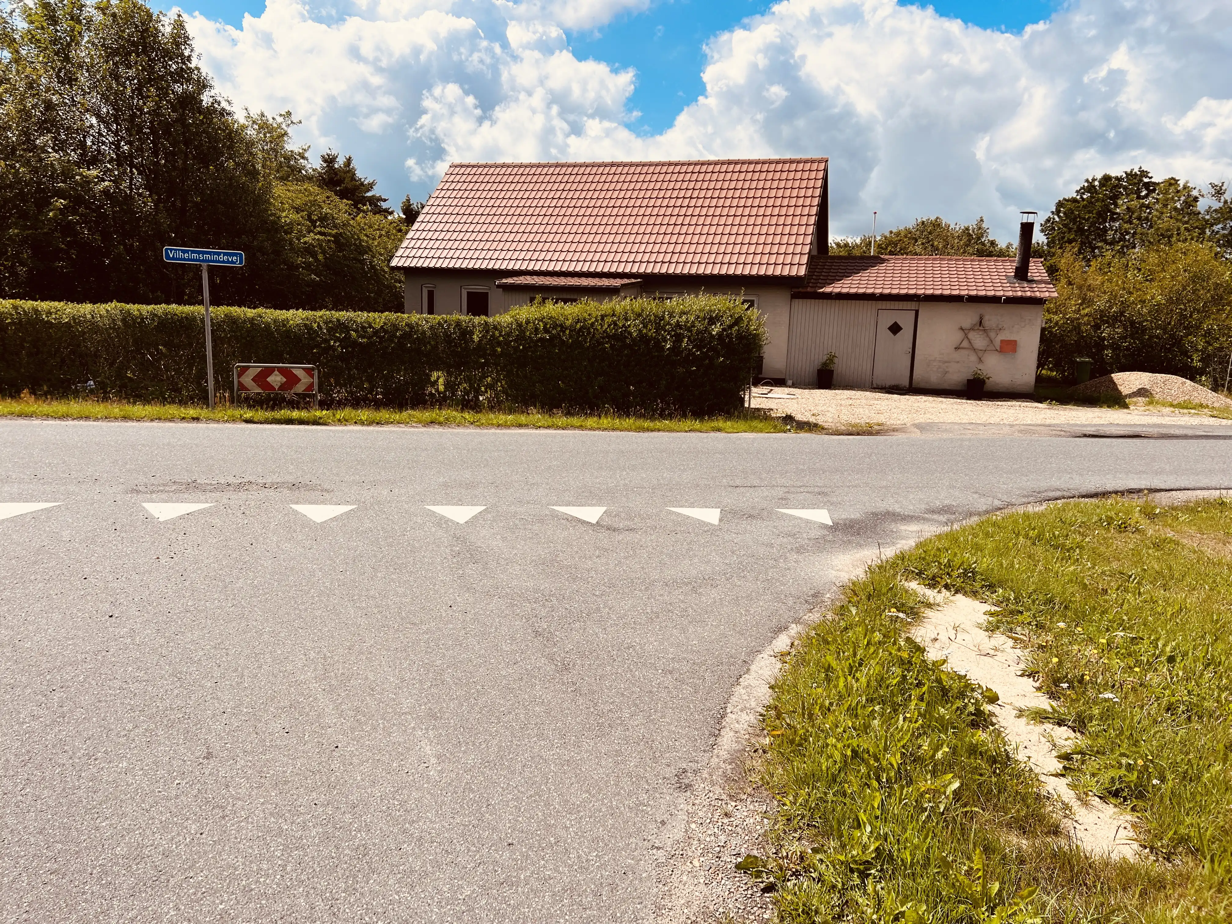 Billede af Kolstrupgaard Trinbræt - Trinbræt er nedrevet, men Kolstrupgaard Trinbræt har ligget her.