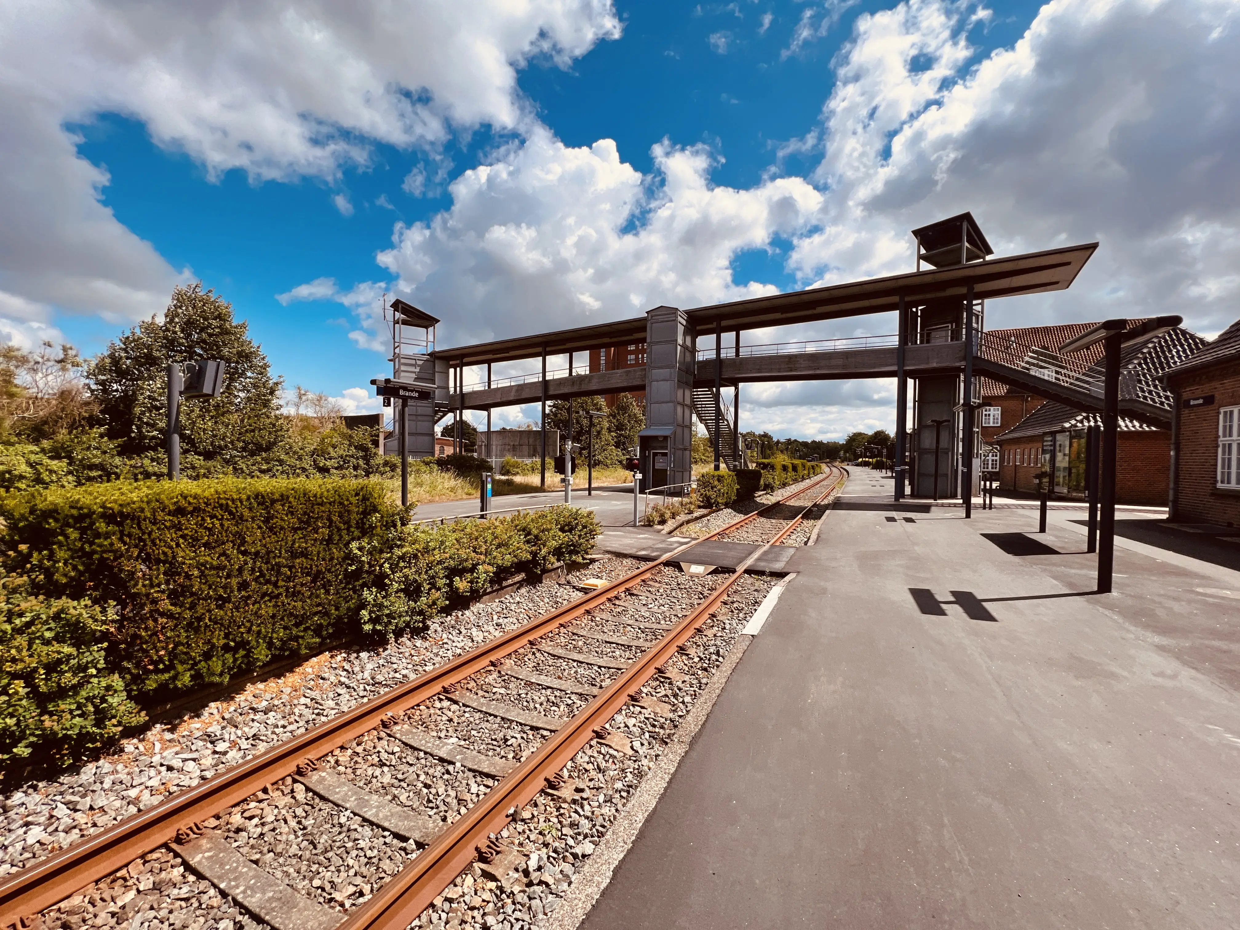 Billede af Brande Station. Billede af Brande Station.