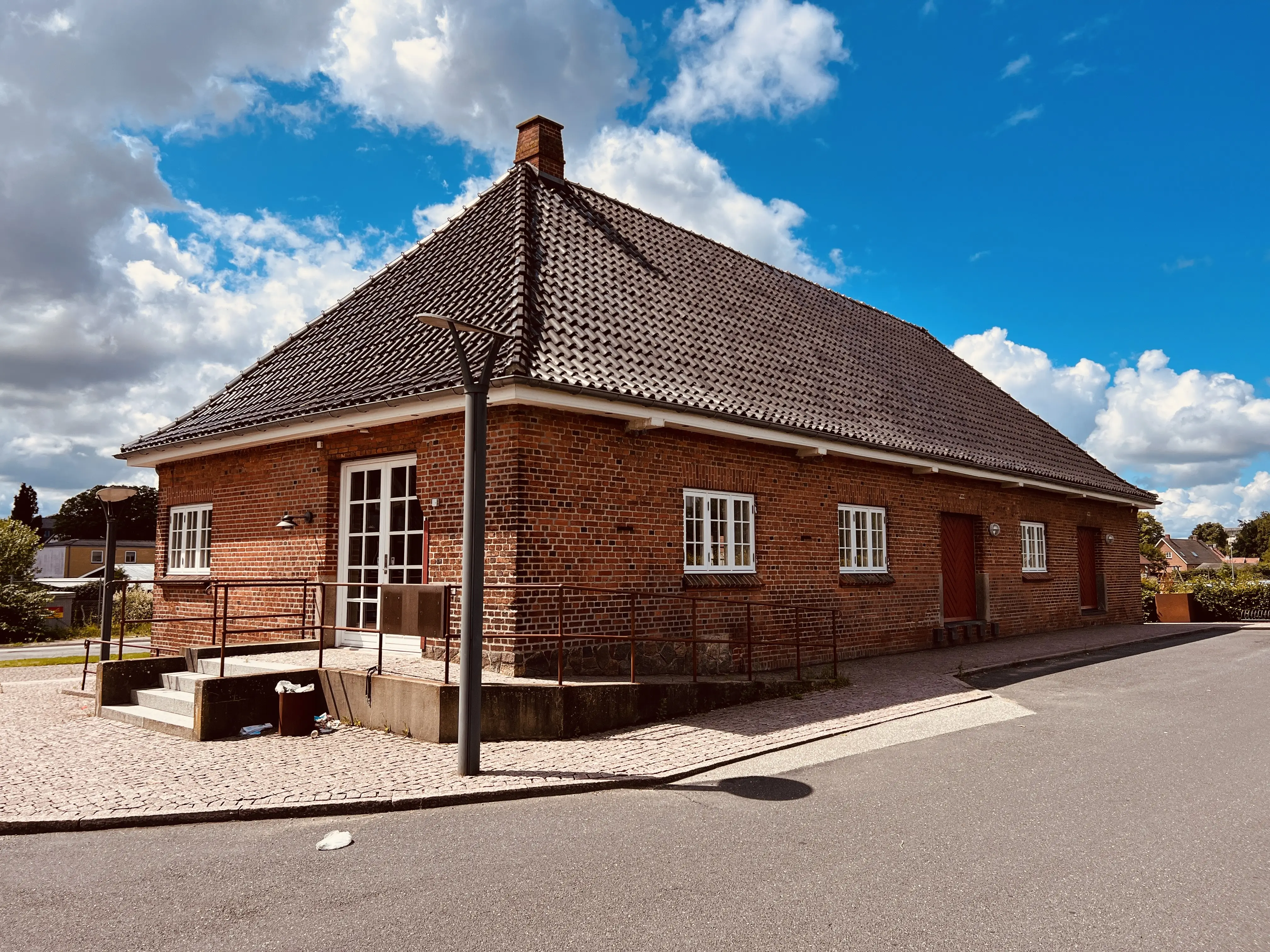 Billede af Brande Stations varehus. Billede af Brande Stations varehus.