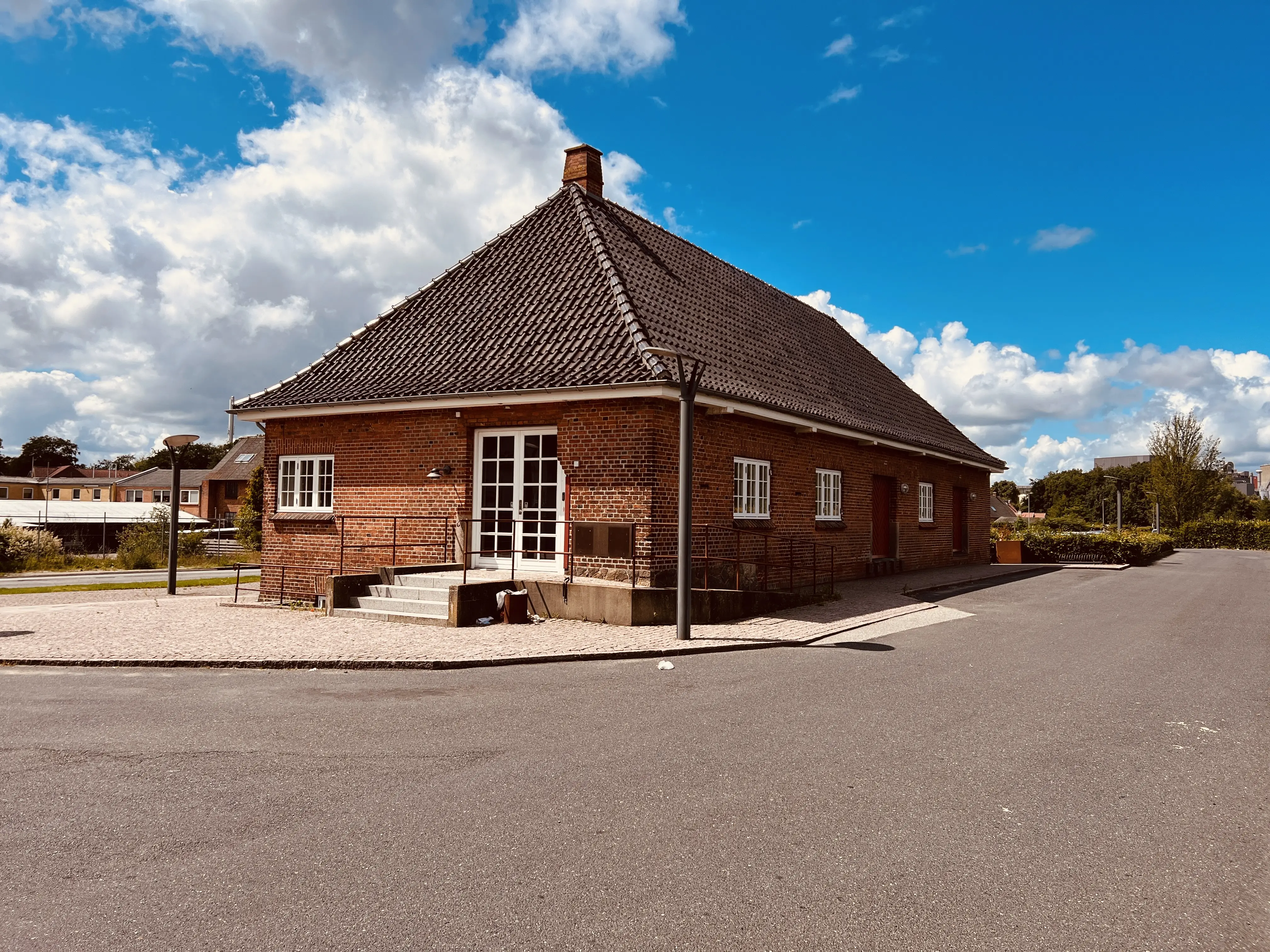 Billede af Brande Stations varehus. Billede af Brande Stations varehus.