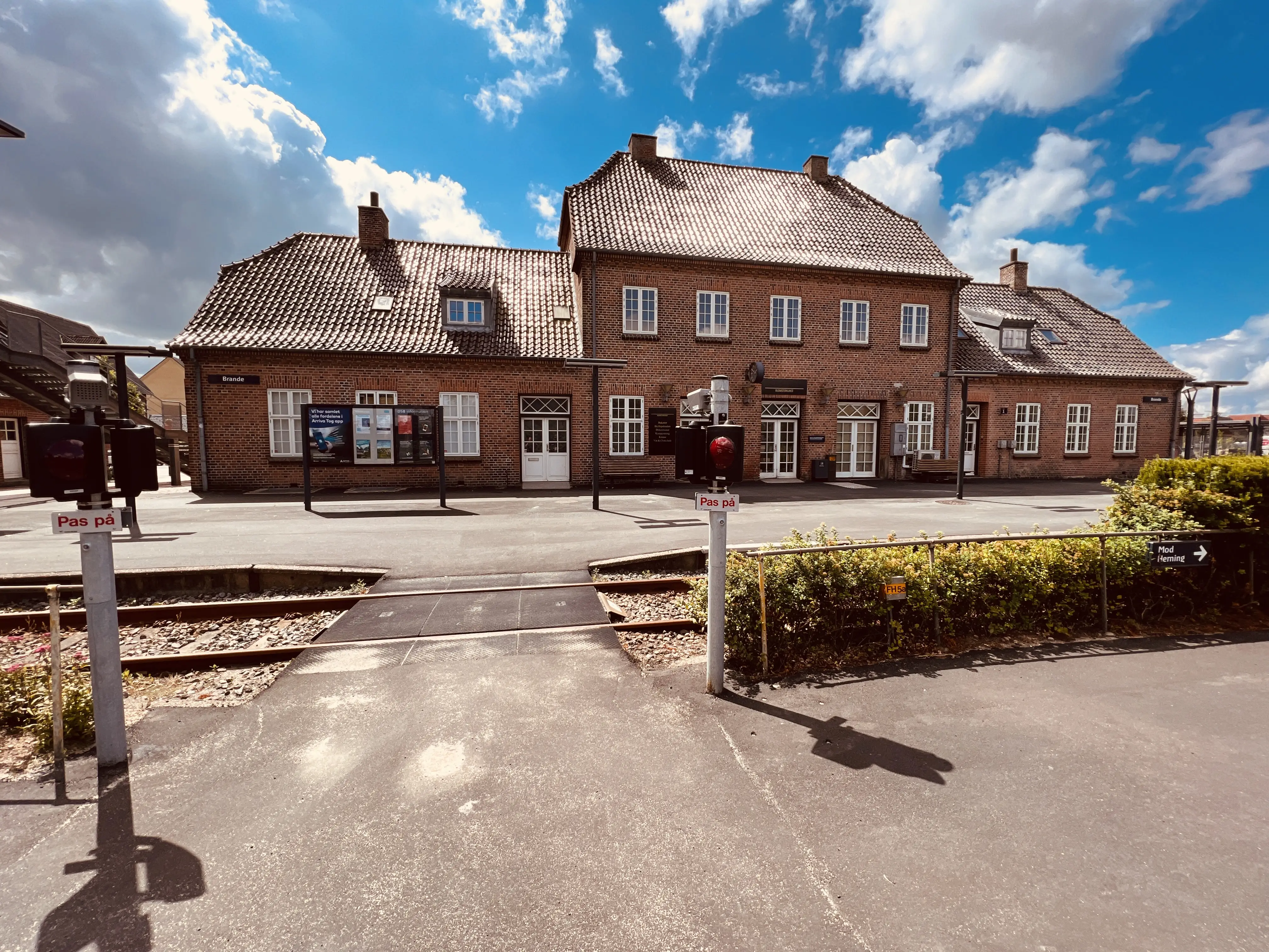 Billede af Brande Station. Billede af Brande Station.