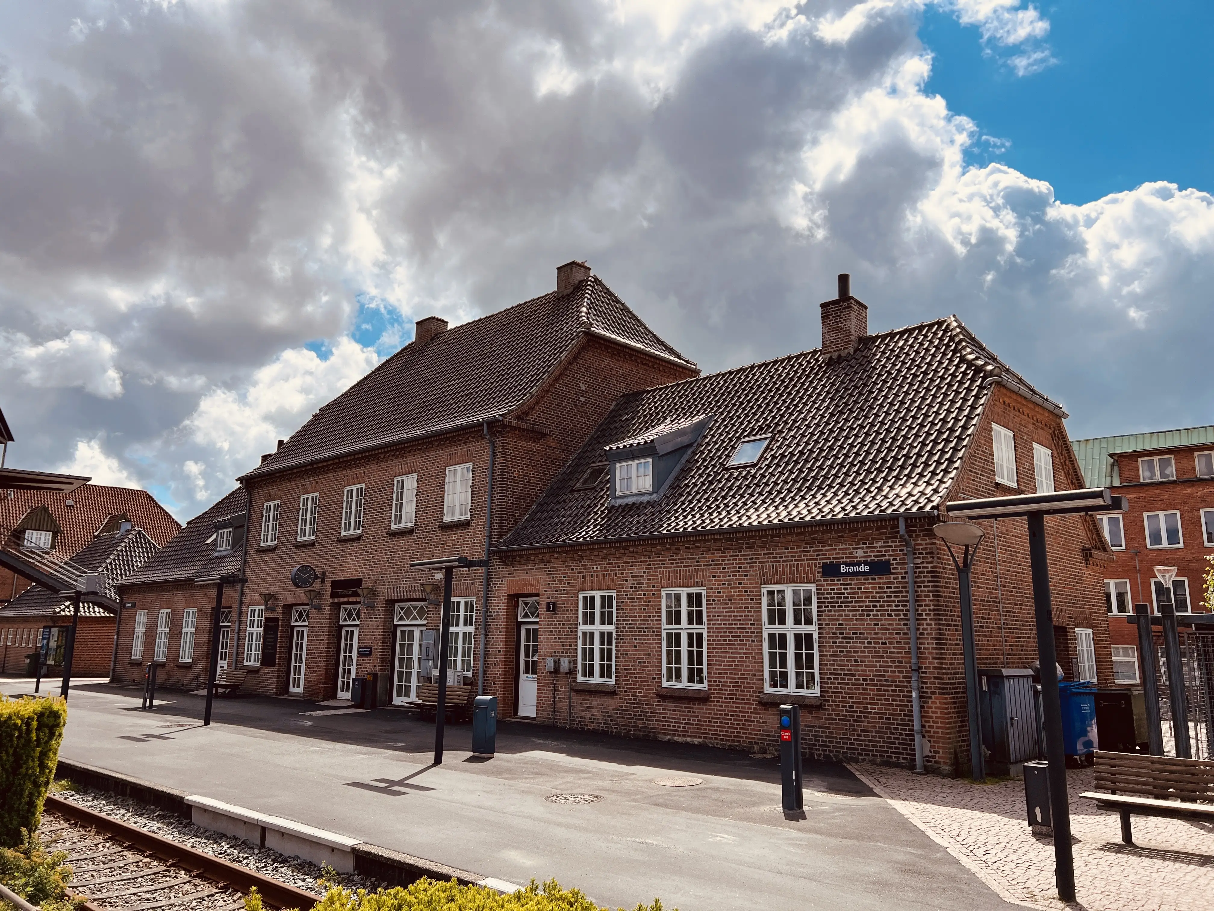 Billede af Brande Station. Billede af Brande Station.