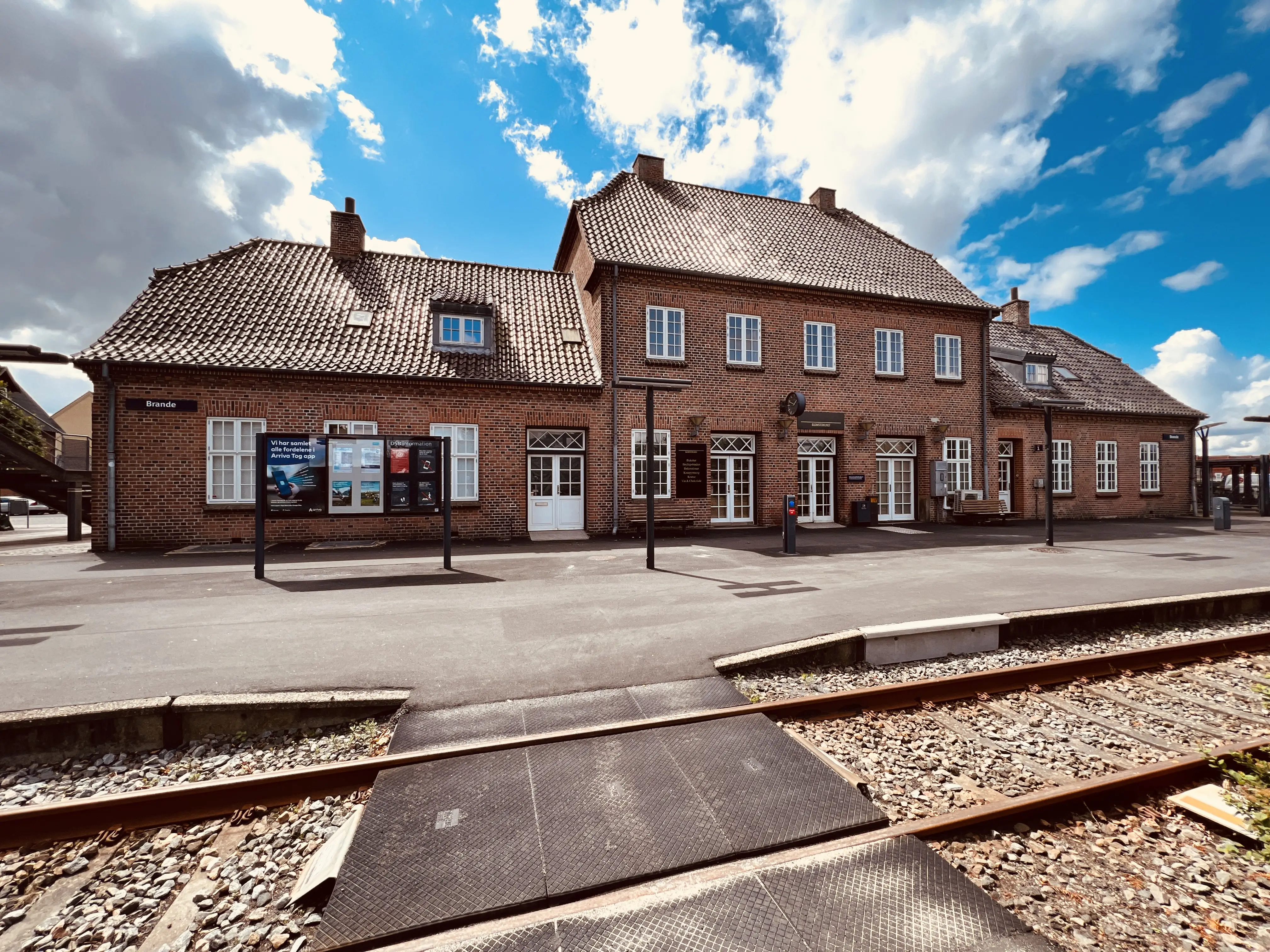 Billede af Brande Station. Billede af Brande Station.