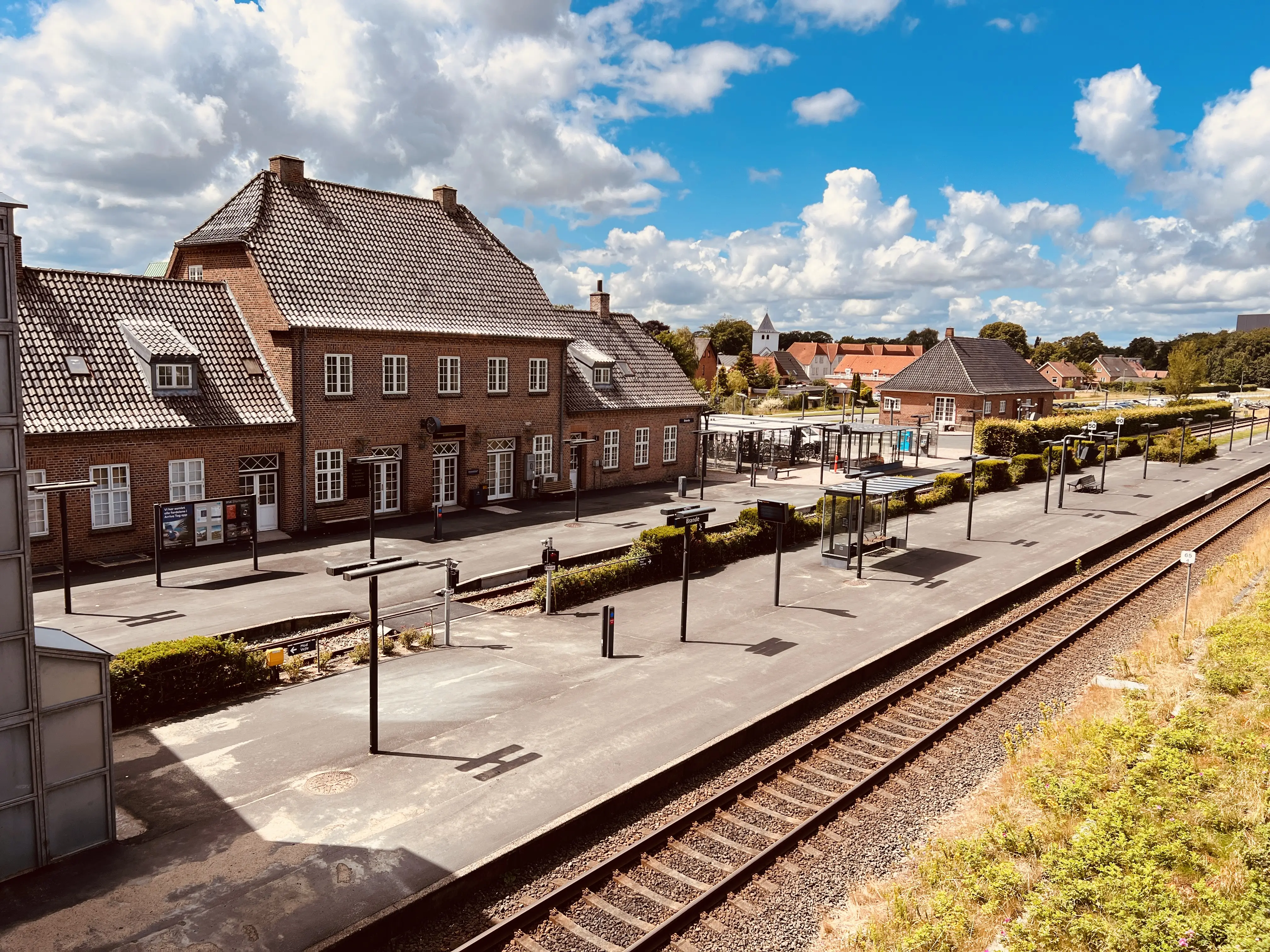 Billede af Brande Station. Billede af Brande Station.