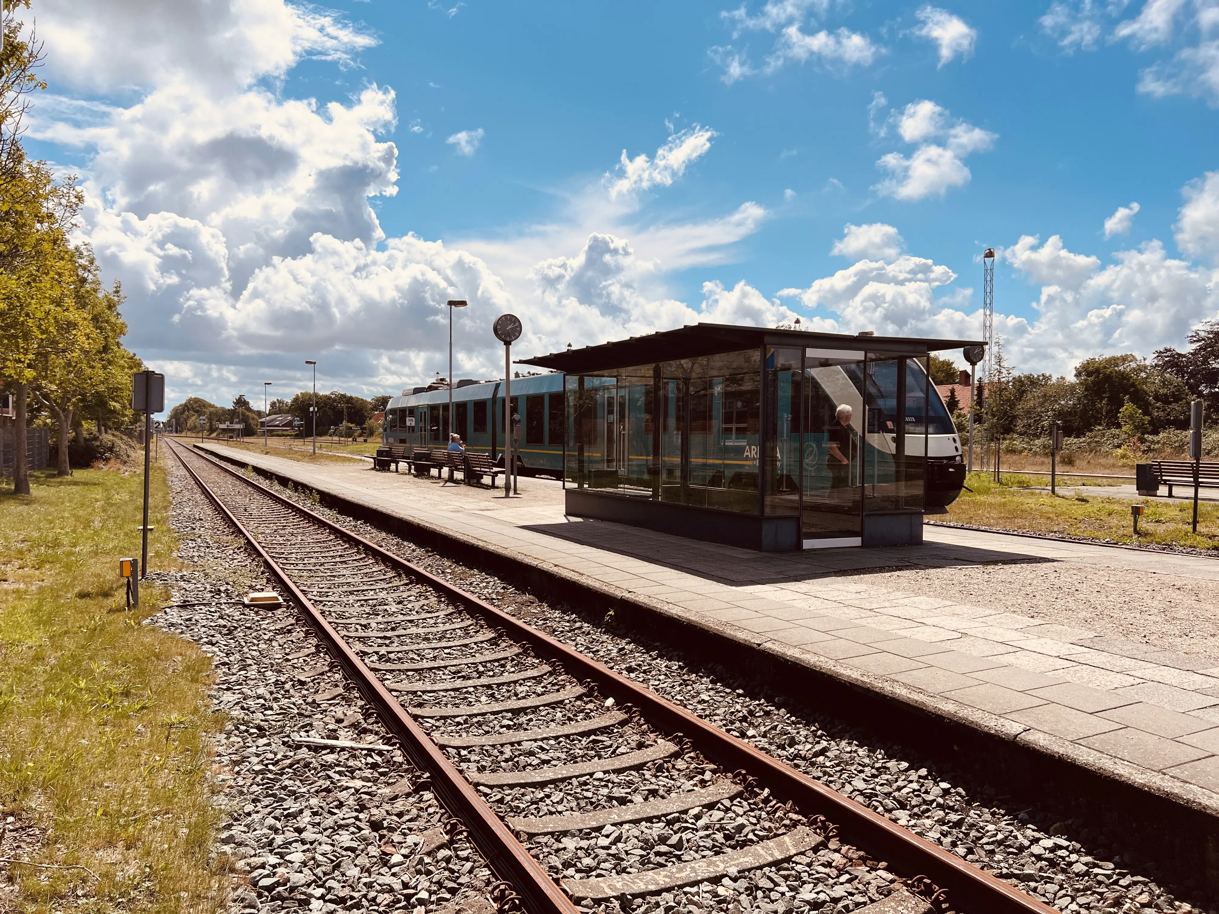 Billede af Skjern Station. Billede af Skjern Station.