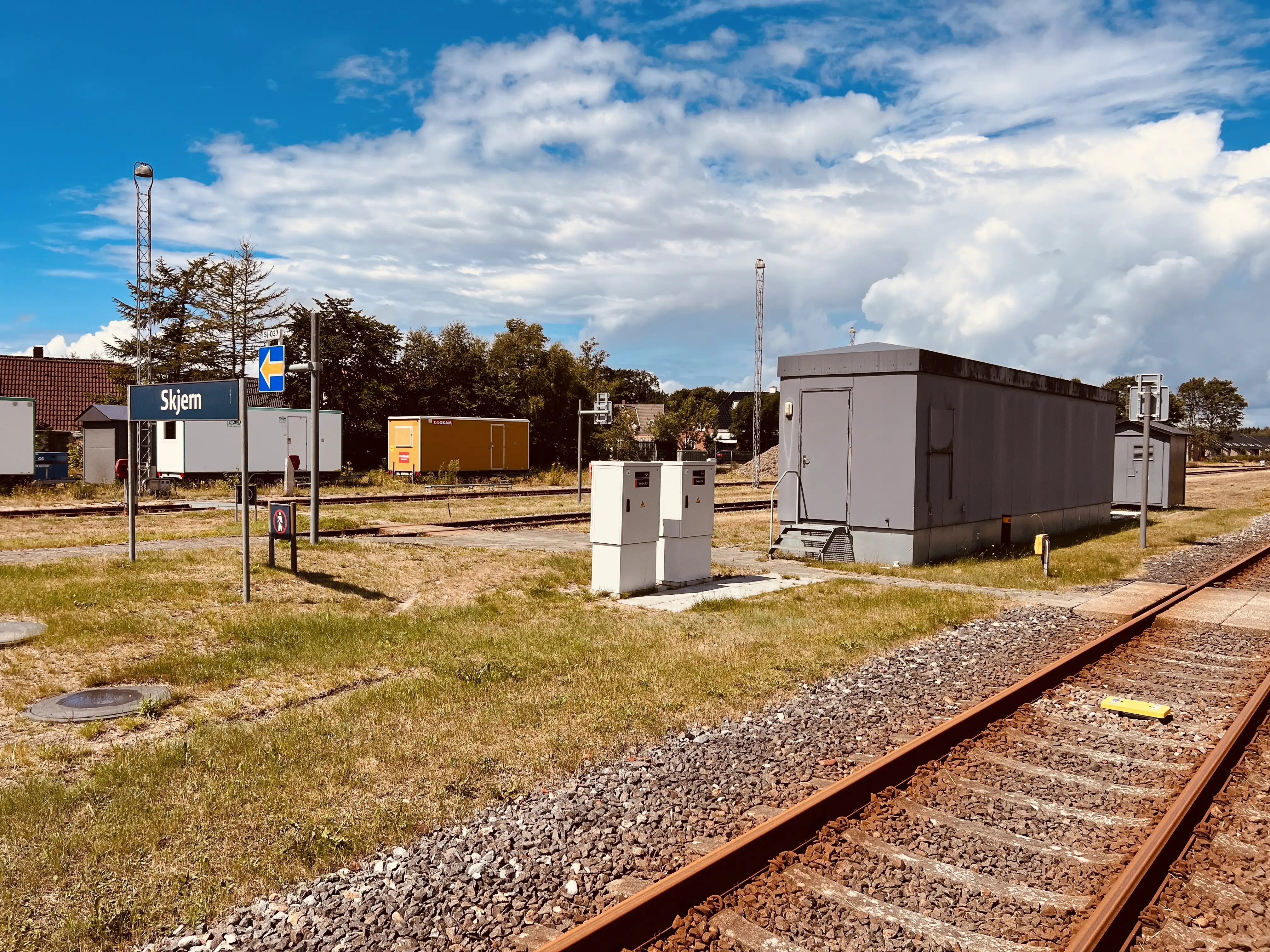 Billede af Skjern Station. Billede af Skjern Station.