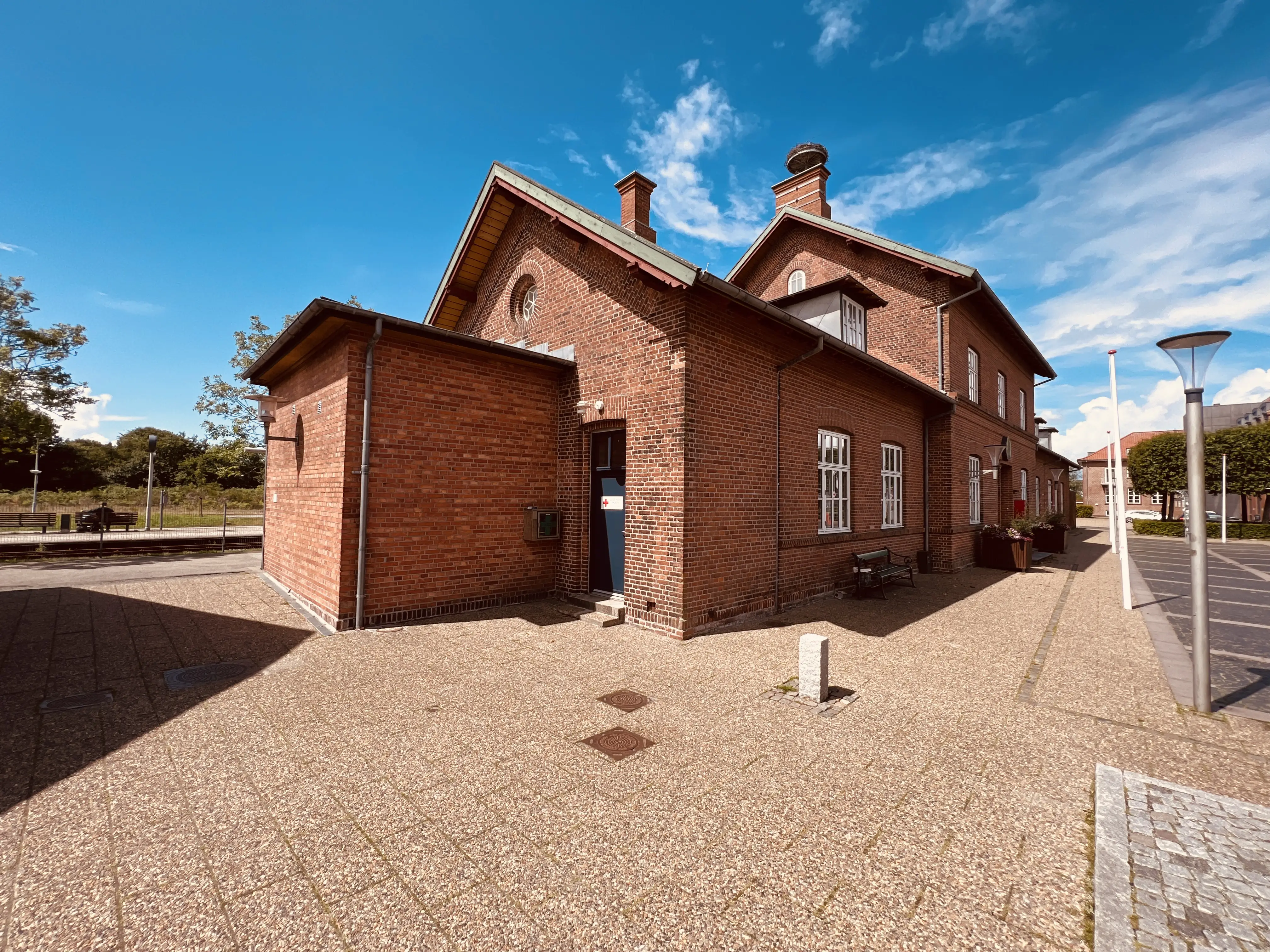 Billede af Skjern Station. Billede af Skjern Station.