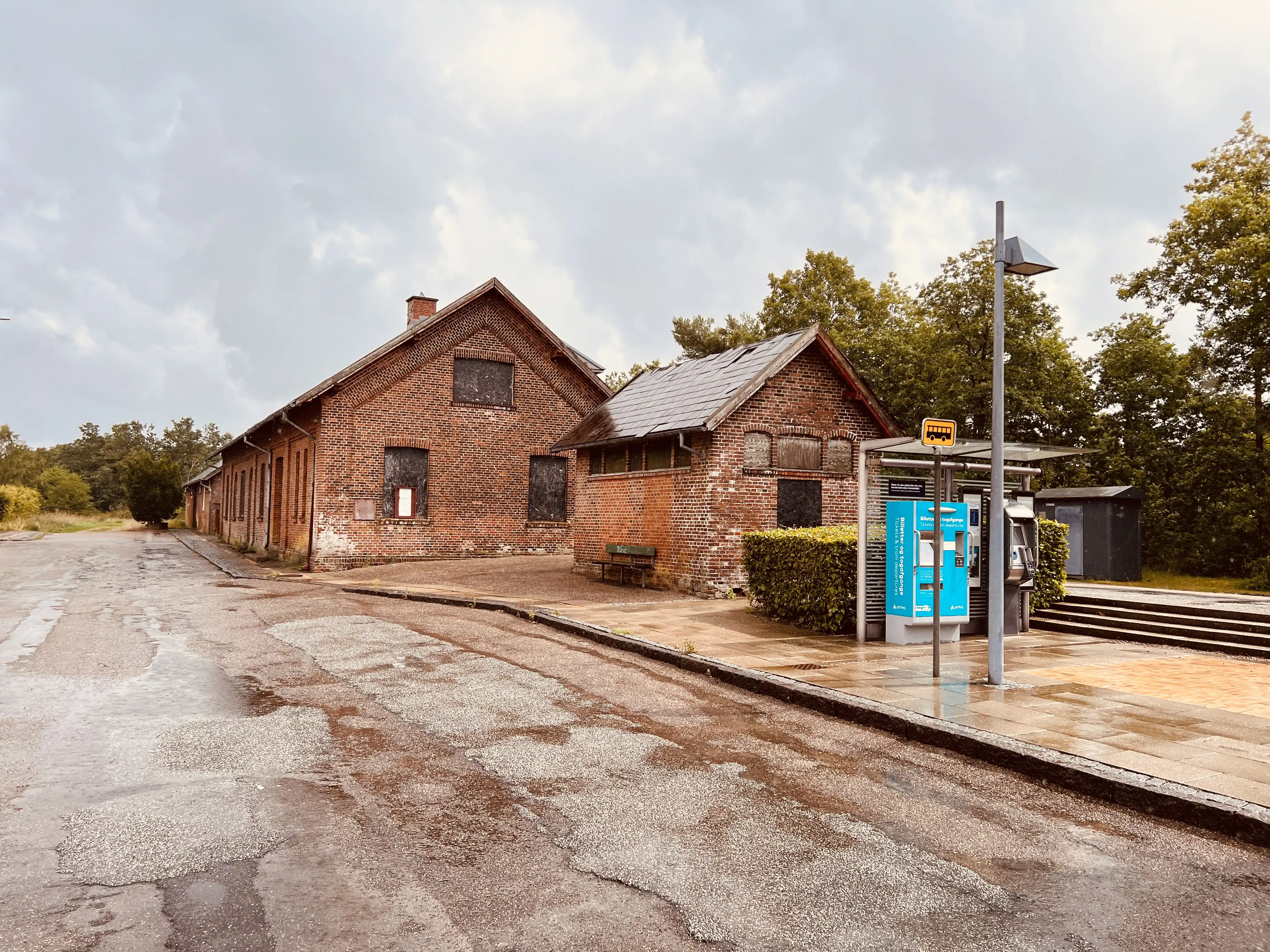 Billede af Troldhede Station.