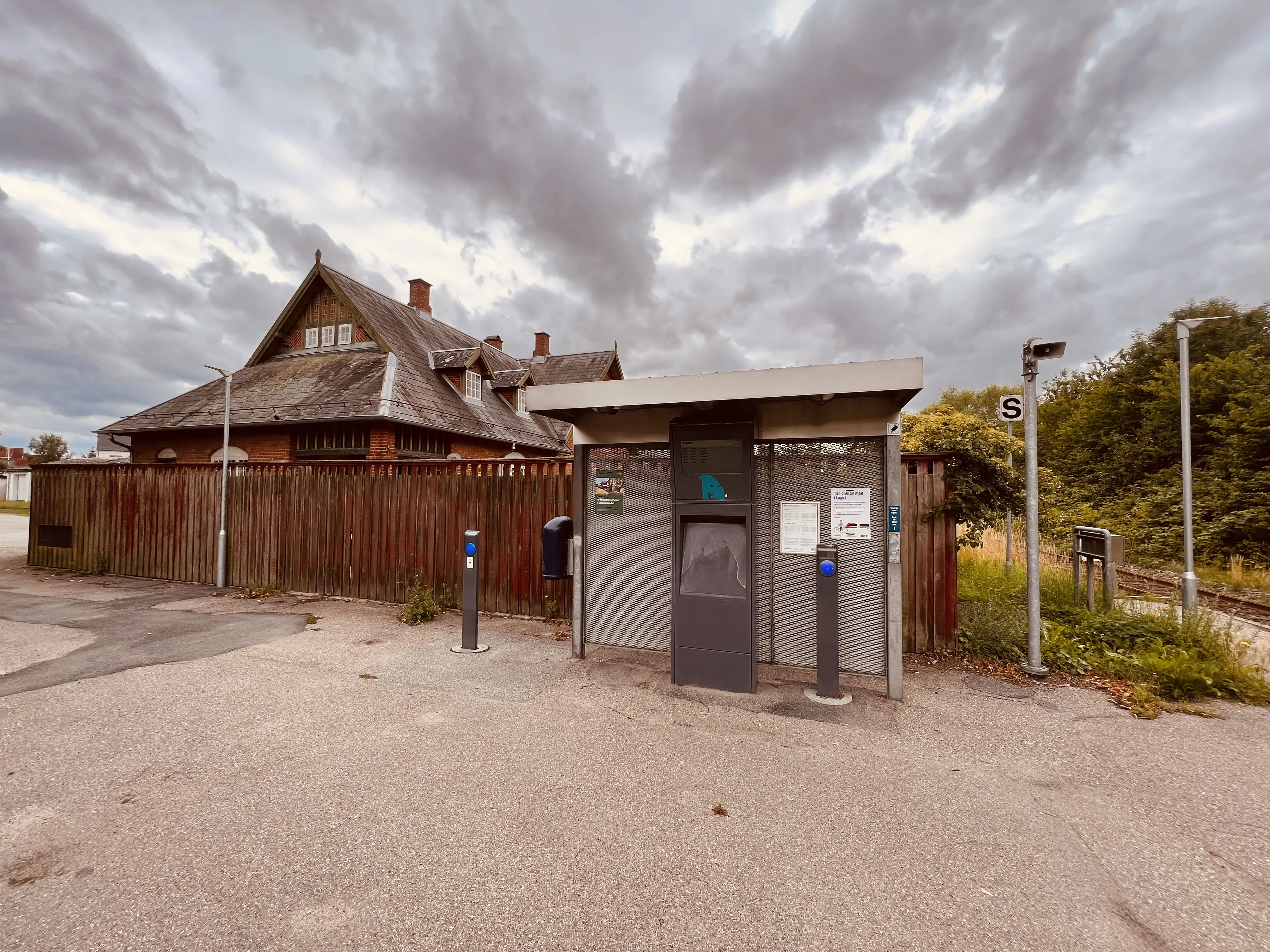 Billede af Vedde Trinbræt. Billede af Vedde Trinbræt.