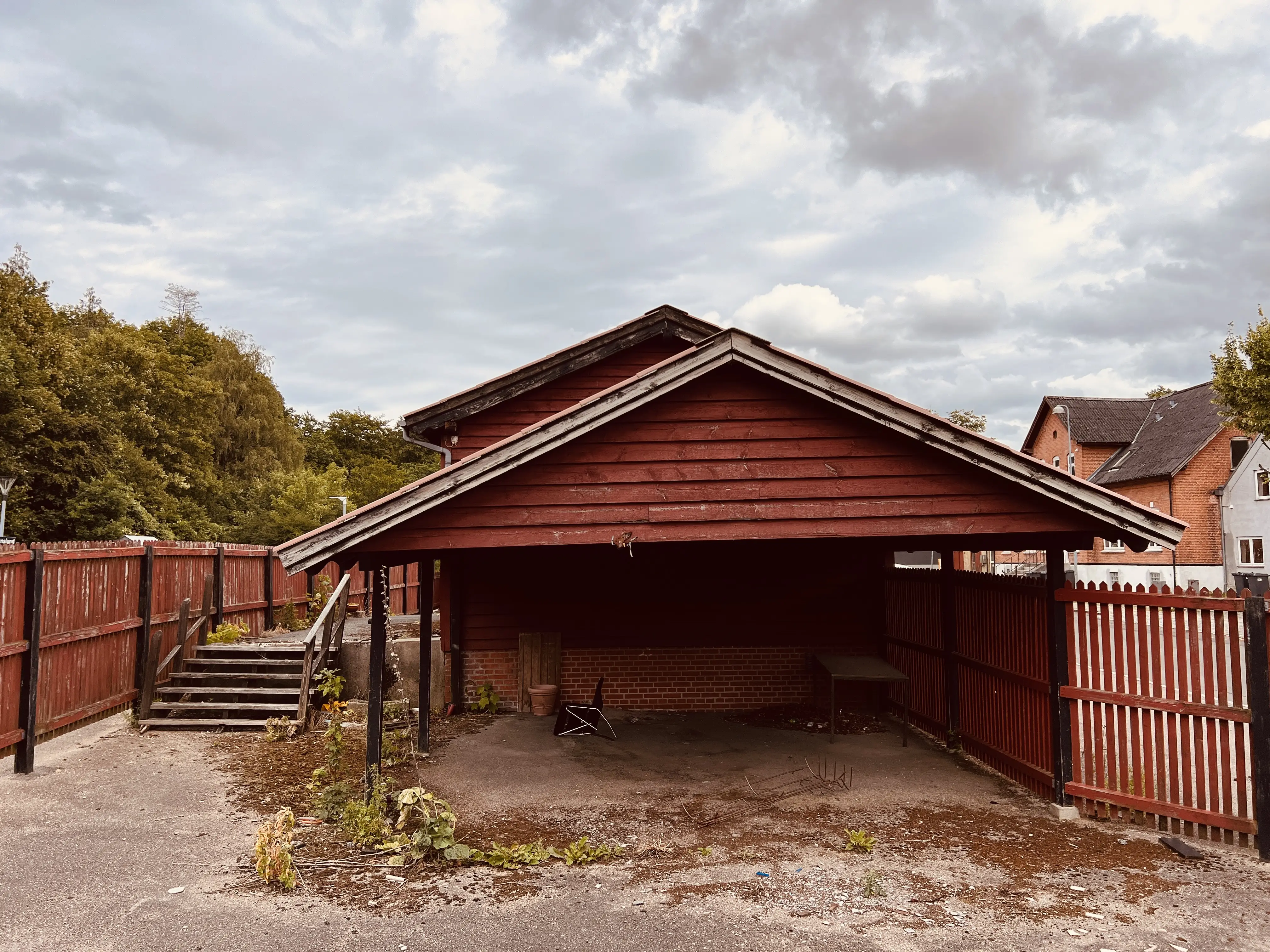 Billede af Dianalund Stations varehus. Billede af Dianalund Stations varehus.