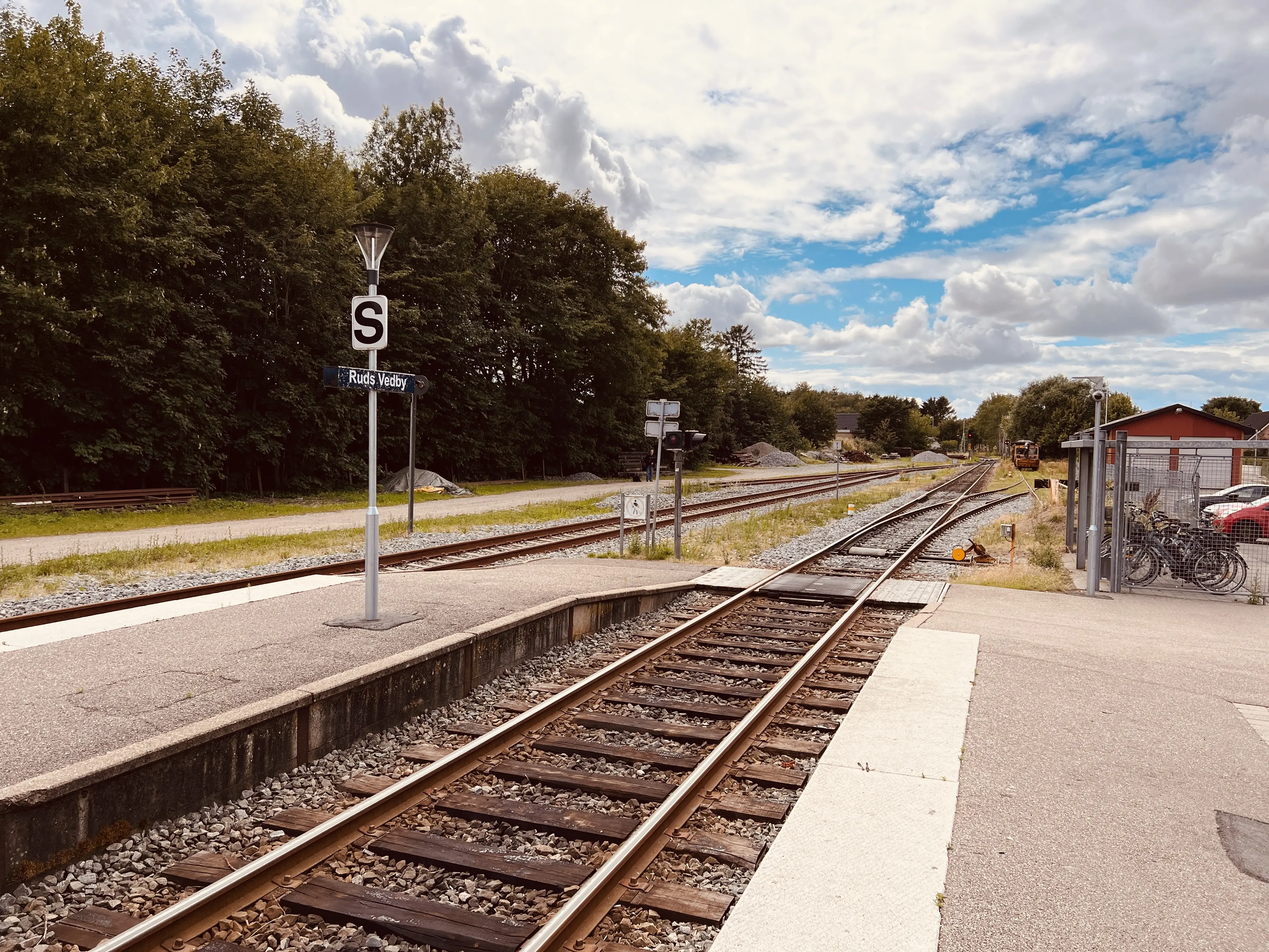 Billede af Ruds Vedby Station.