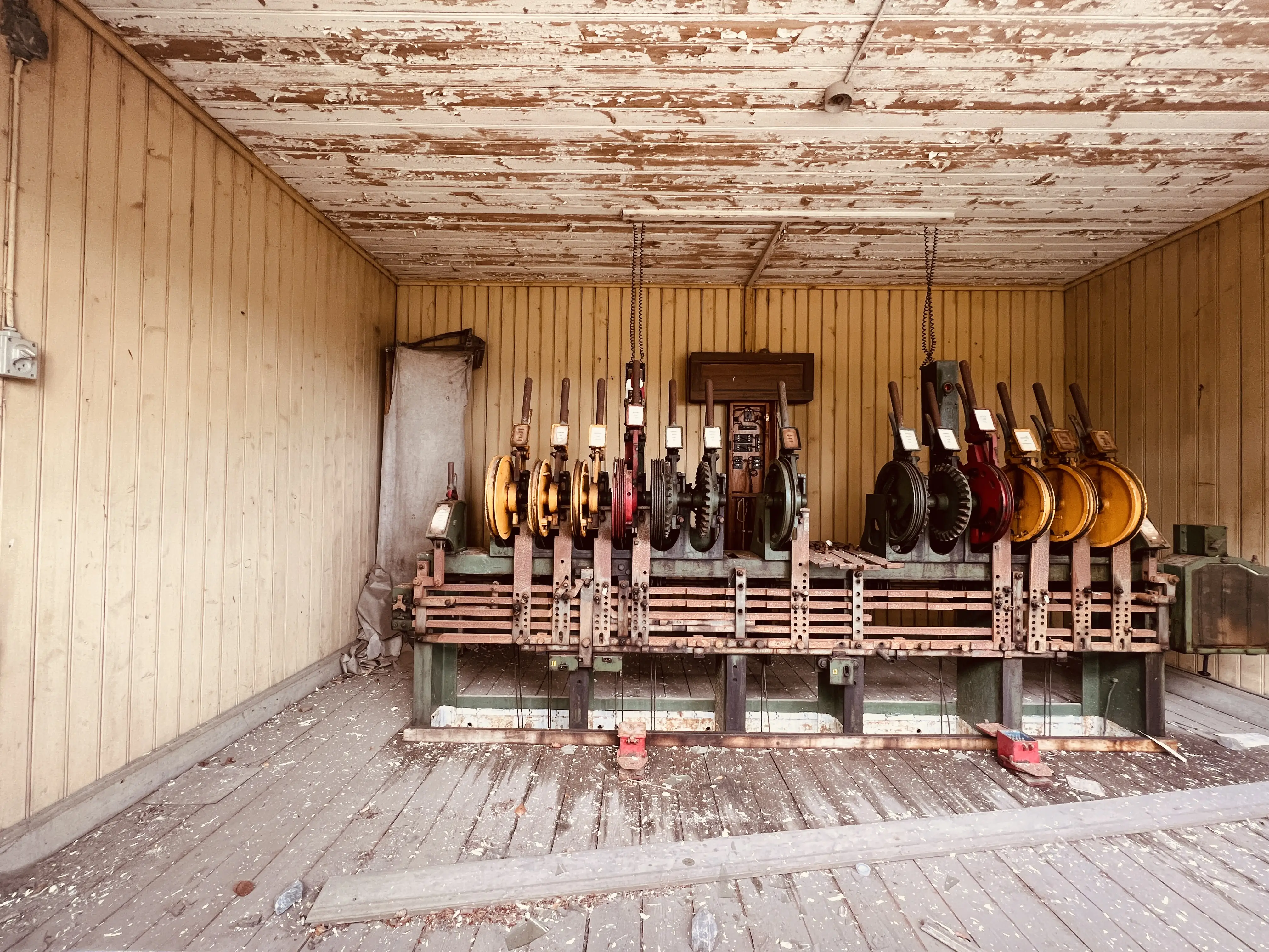 Billede af Lem Stations kommandopost. Billede af Lem Stations kommandopost.