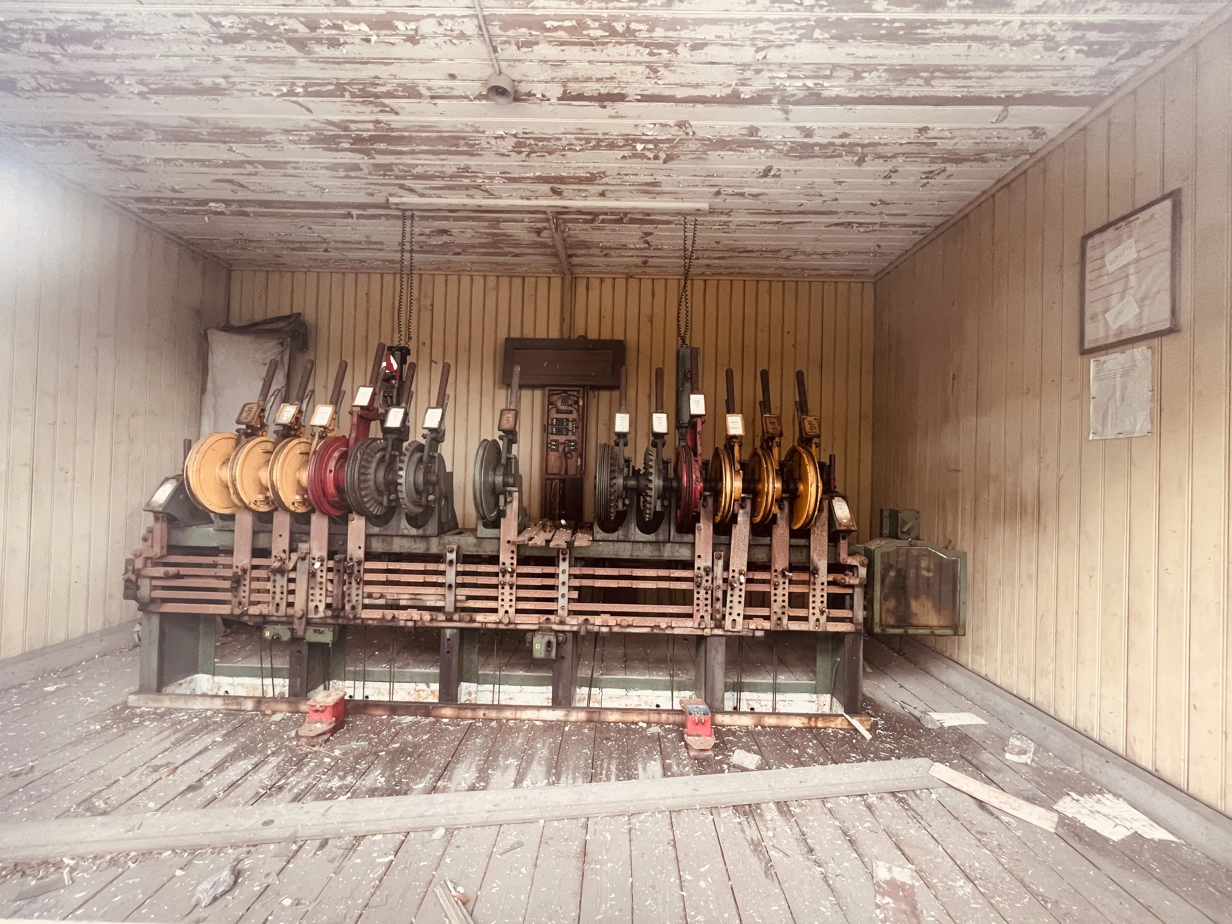 Billede af Lem Stations kommandopost. Billede af Lem Stations kommandopost.