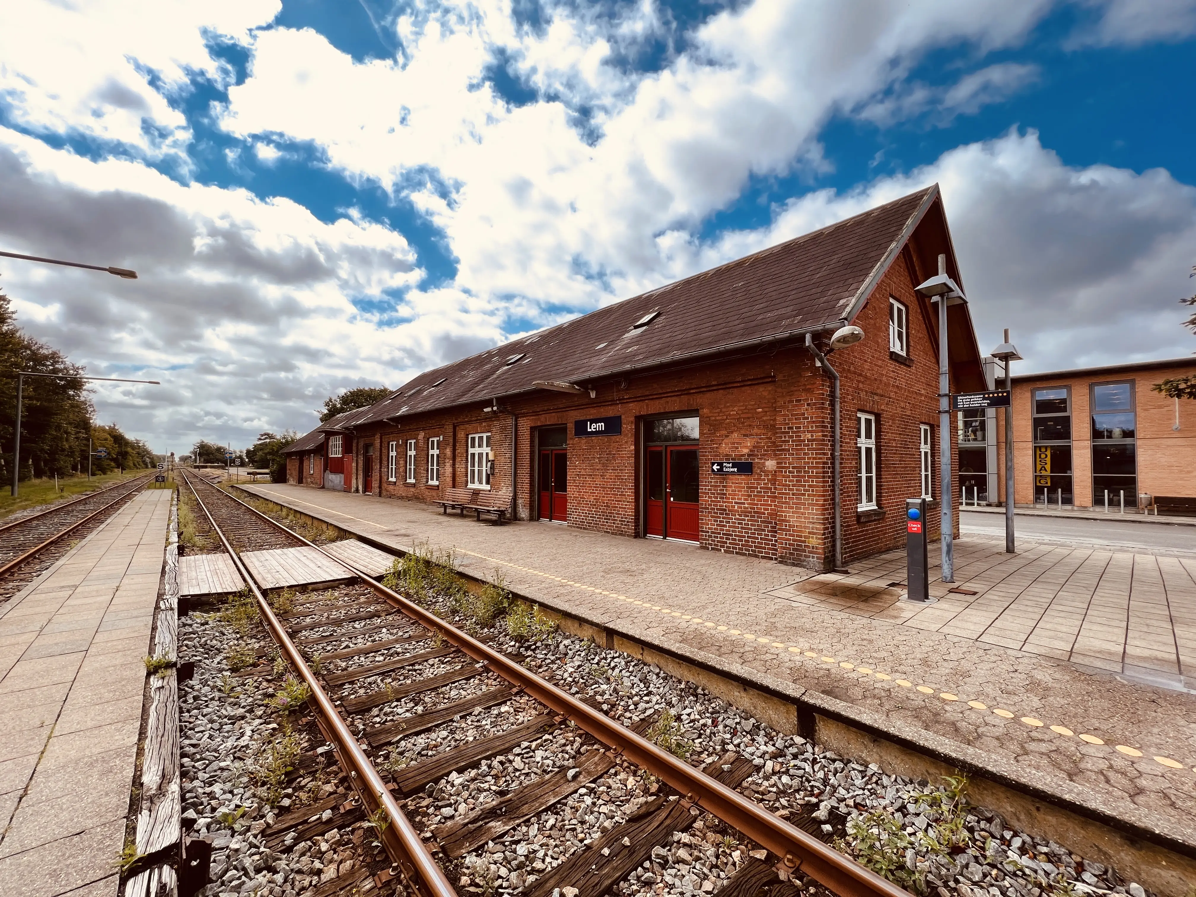 Billede af Lem Station. Billede af Lem Station.