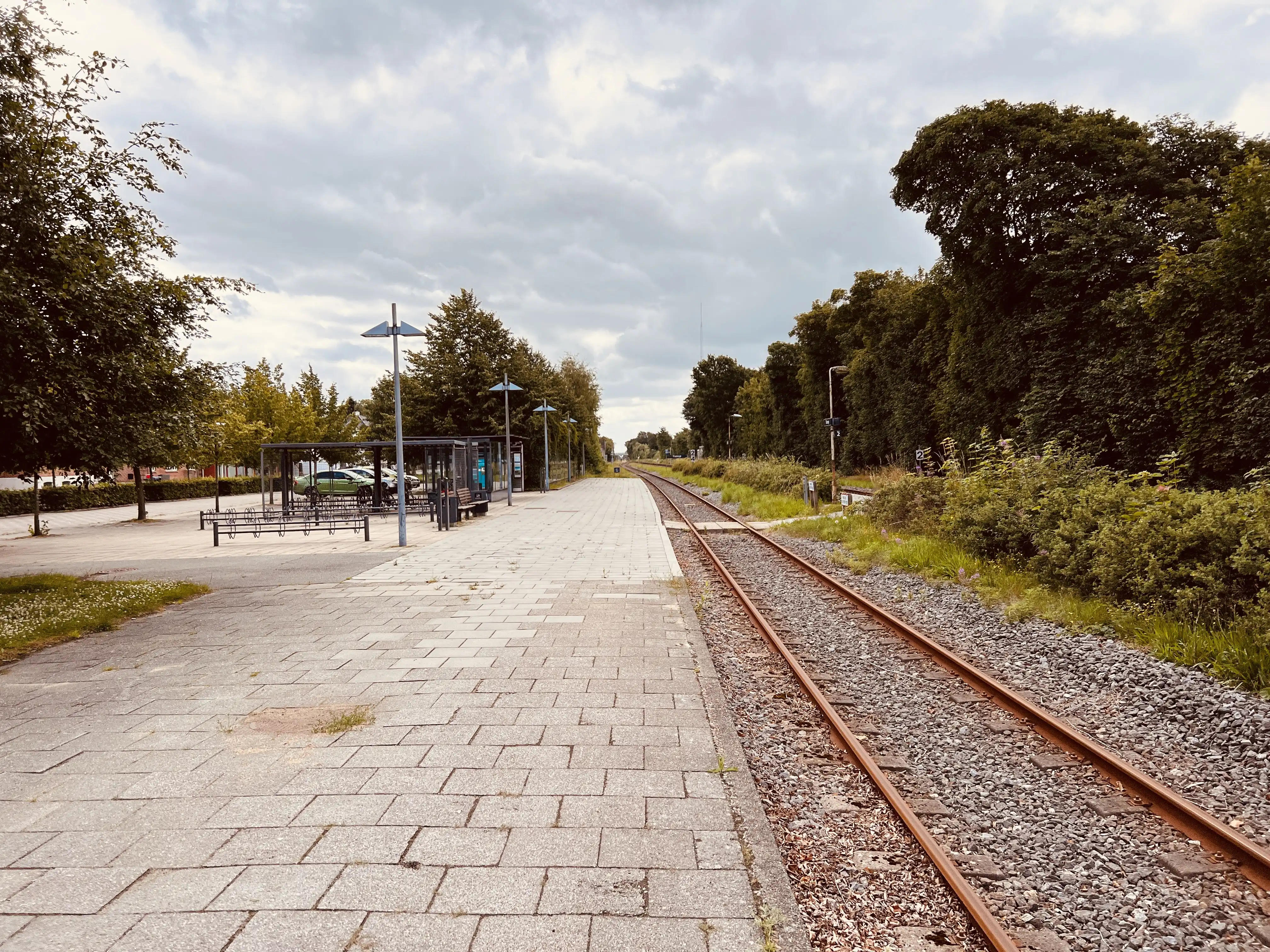 Billede af Tistrup Trinbræt. Billede af Tistrup Trinbræt.