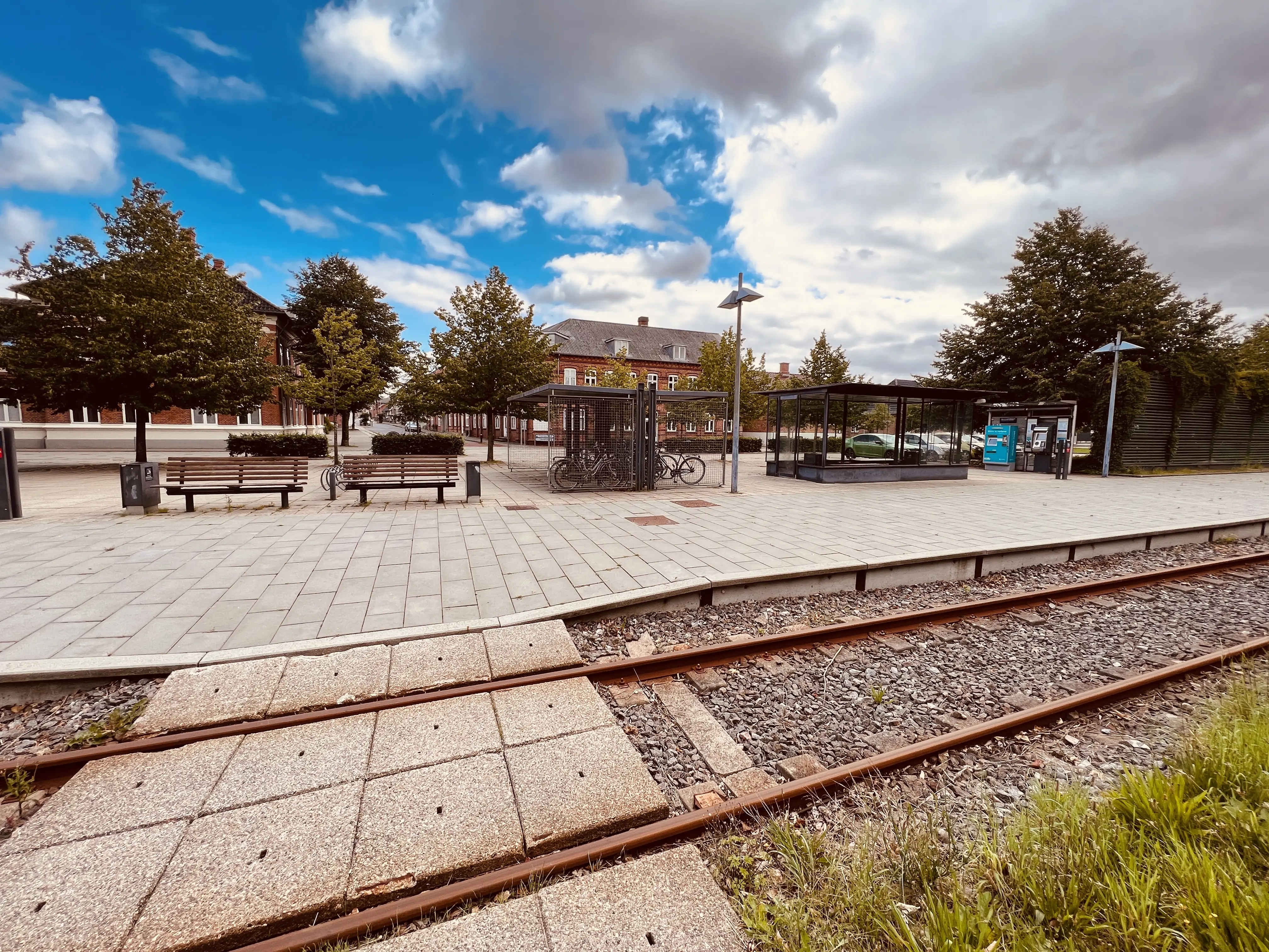 Billede af Tistrup Trinbræt. Billede af Tistrup Trinbræt.