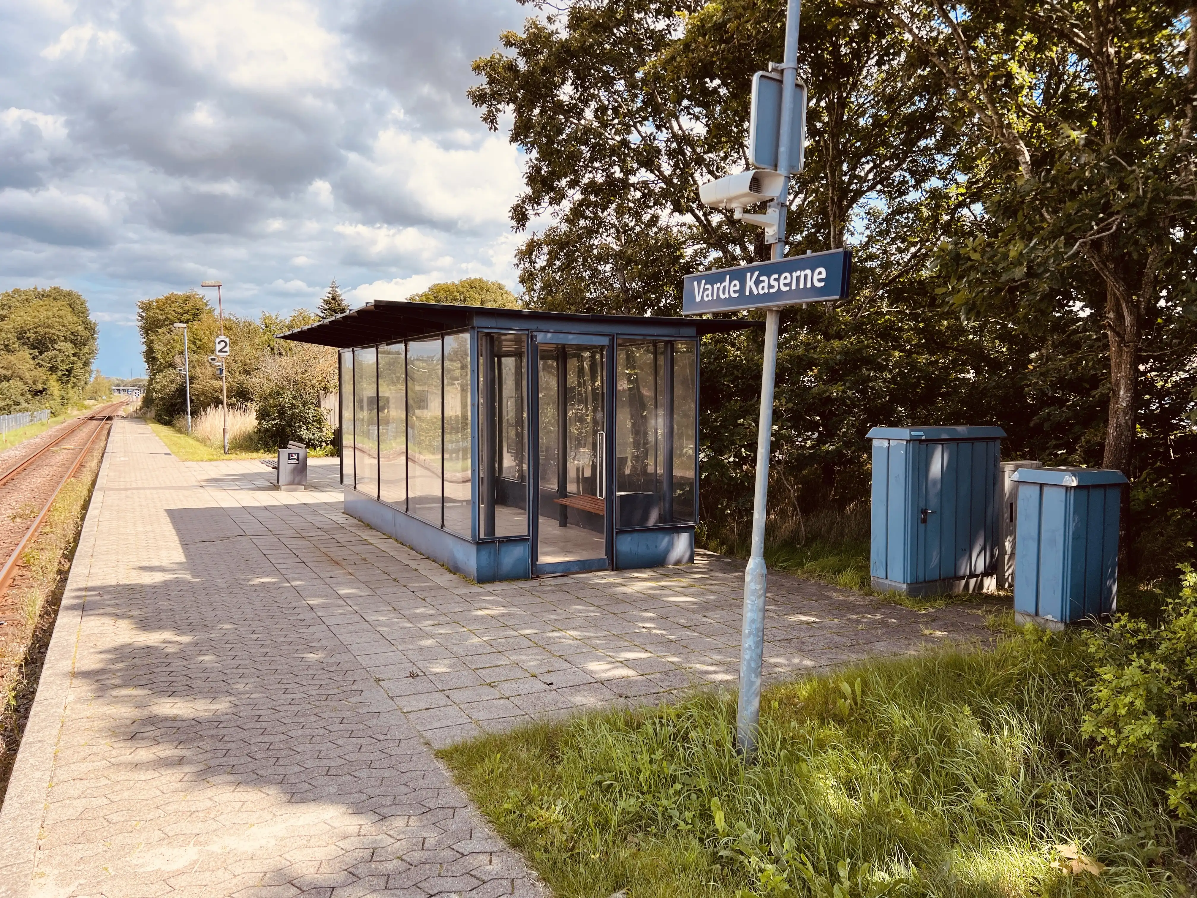 Billede af Varde Kaserne Trinbræt. Billede af Varde Kaserne Trinbræt.