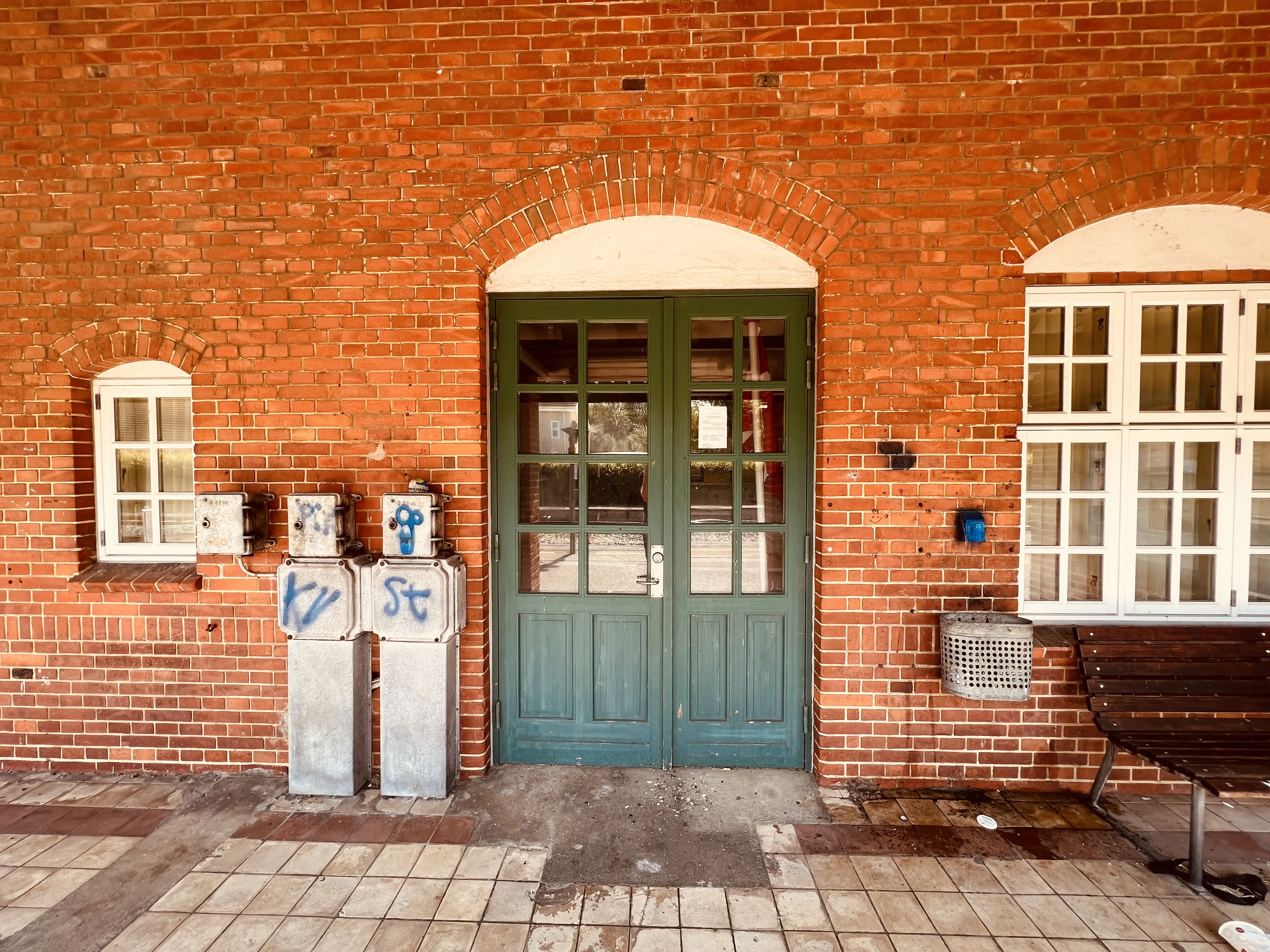 Billede af Billum Station.