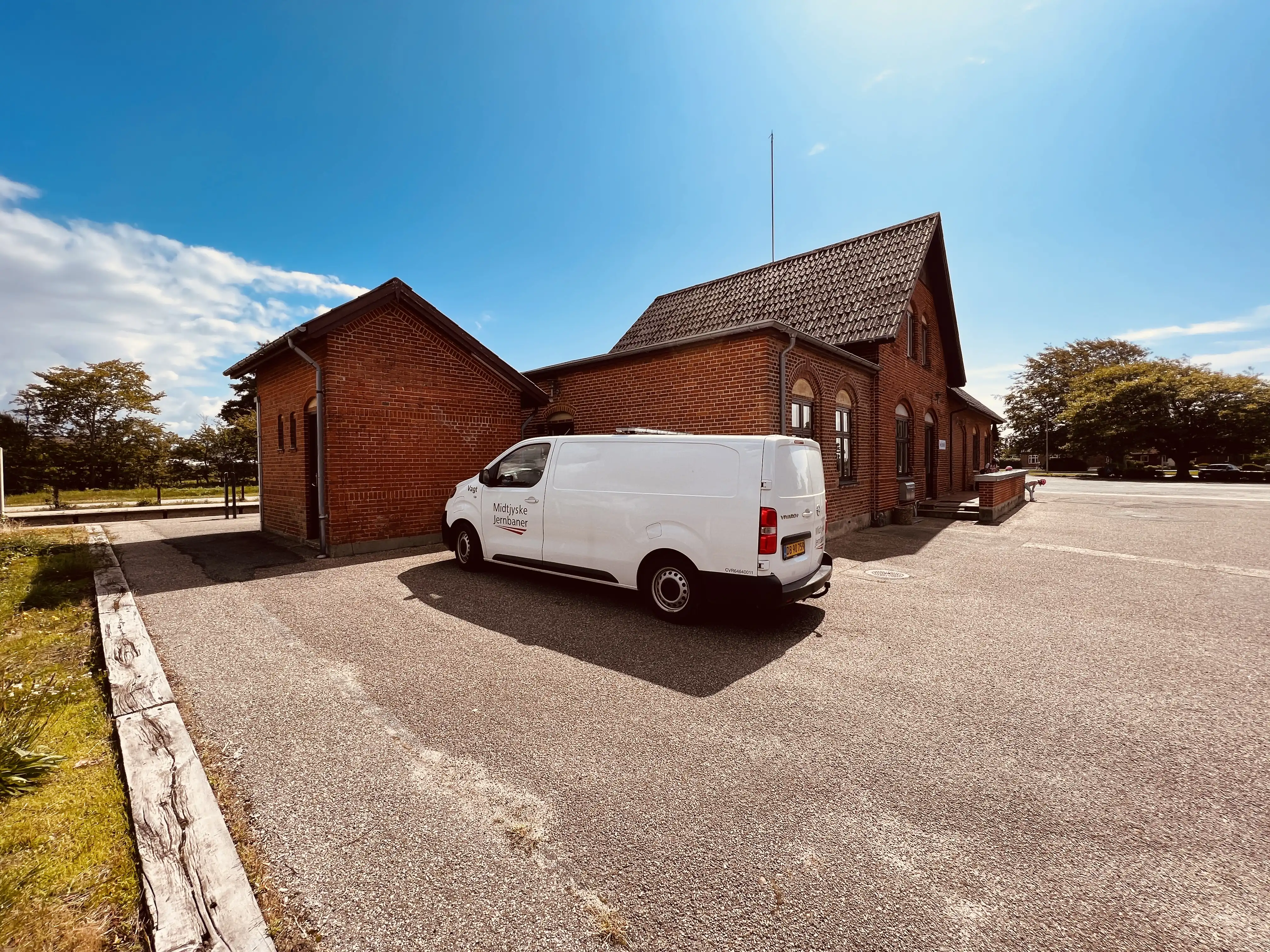 Billede af Oksbøl Station. Billede af Oksbøl Station.