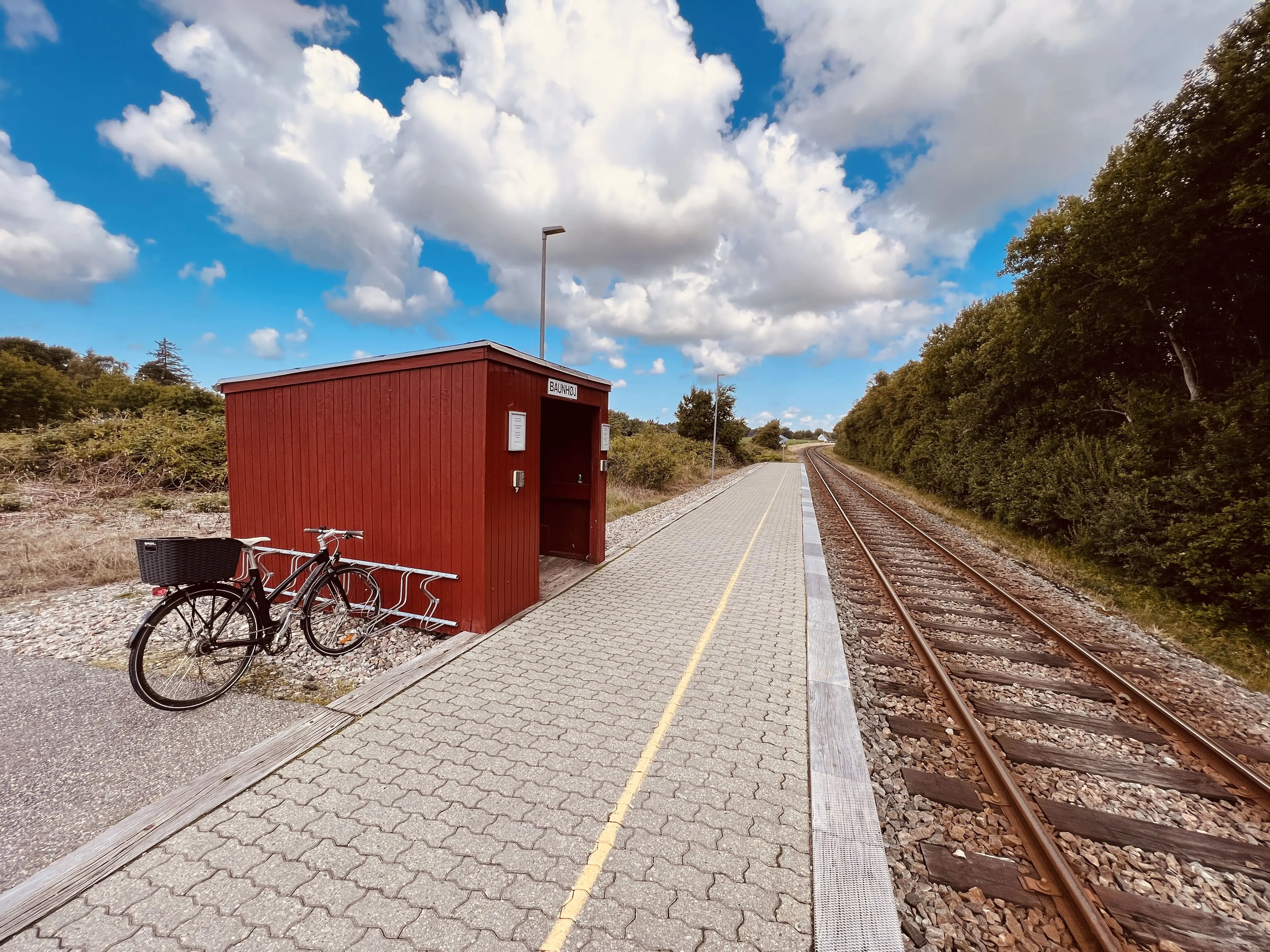 Billede af Baunhøj Trinbræt. Billede af Baunhøj Trinbræt.