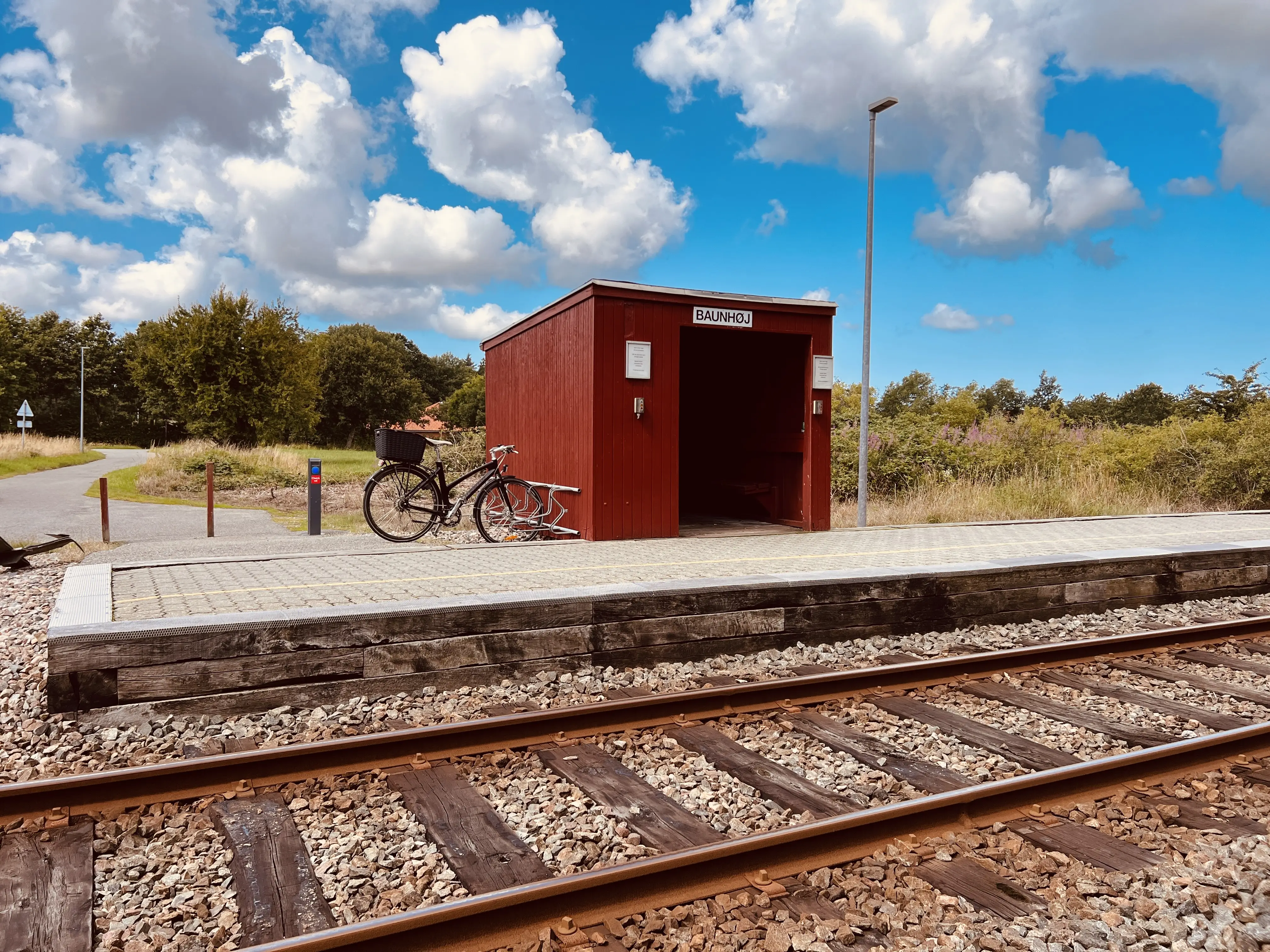 Billede af Baunhøj Trinbræt. Billede af Baunhøj Trinbræt.