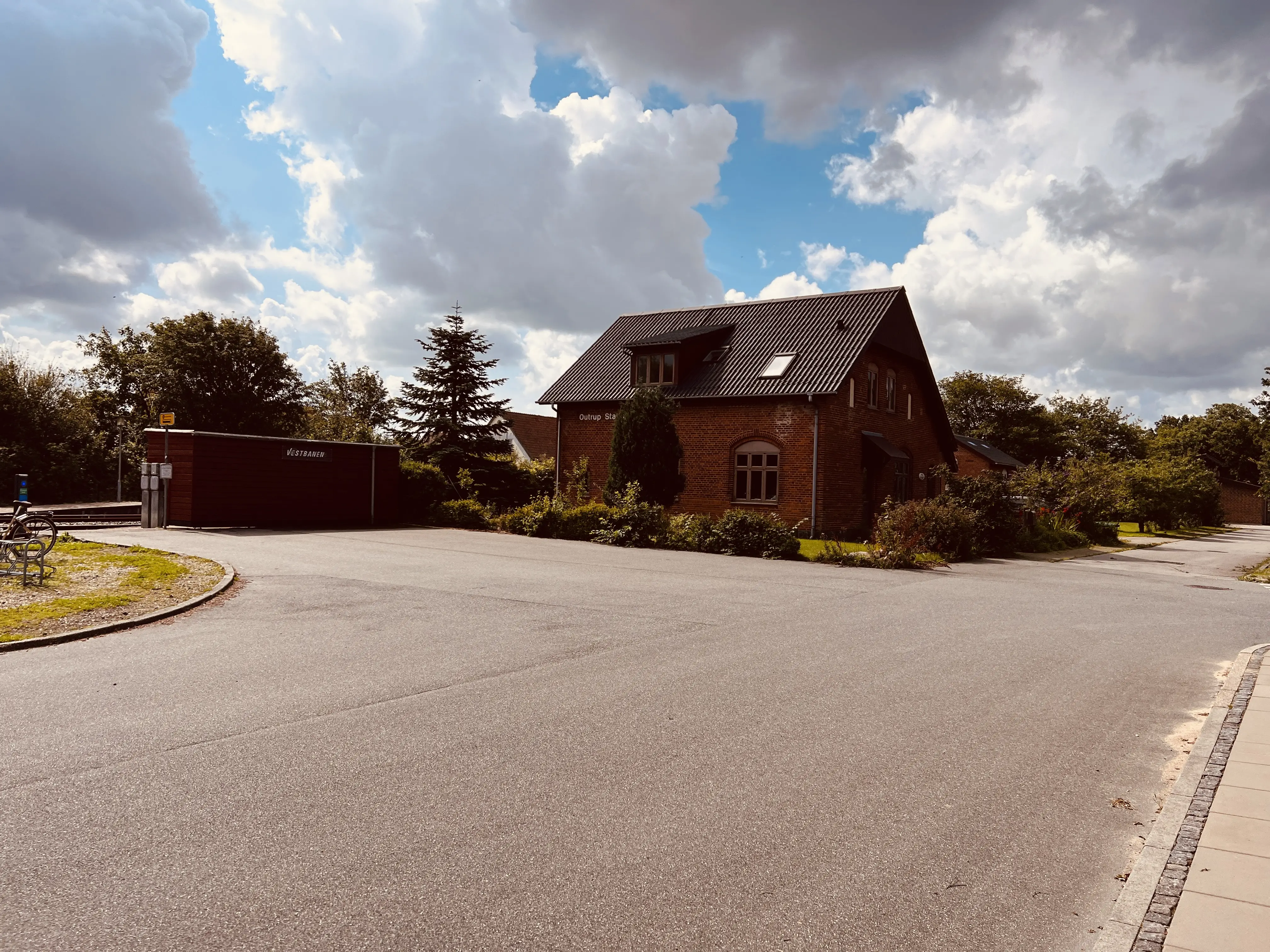 Billede af Outrup Station.