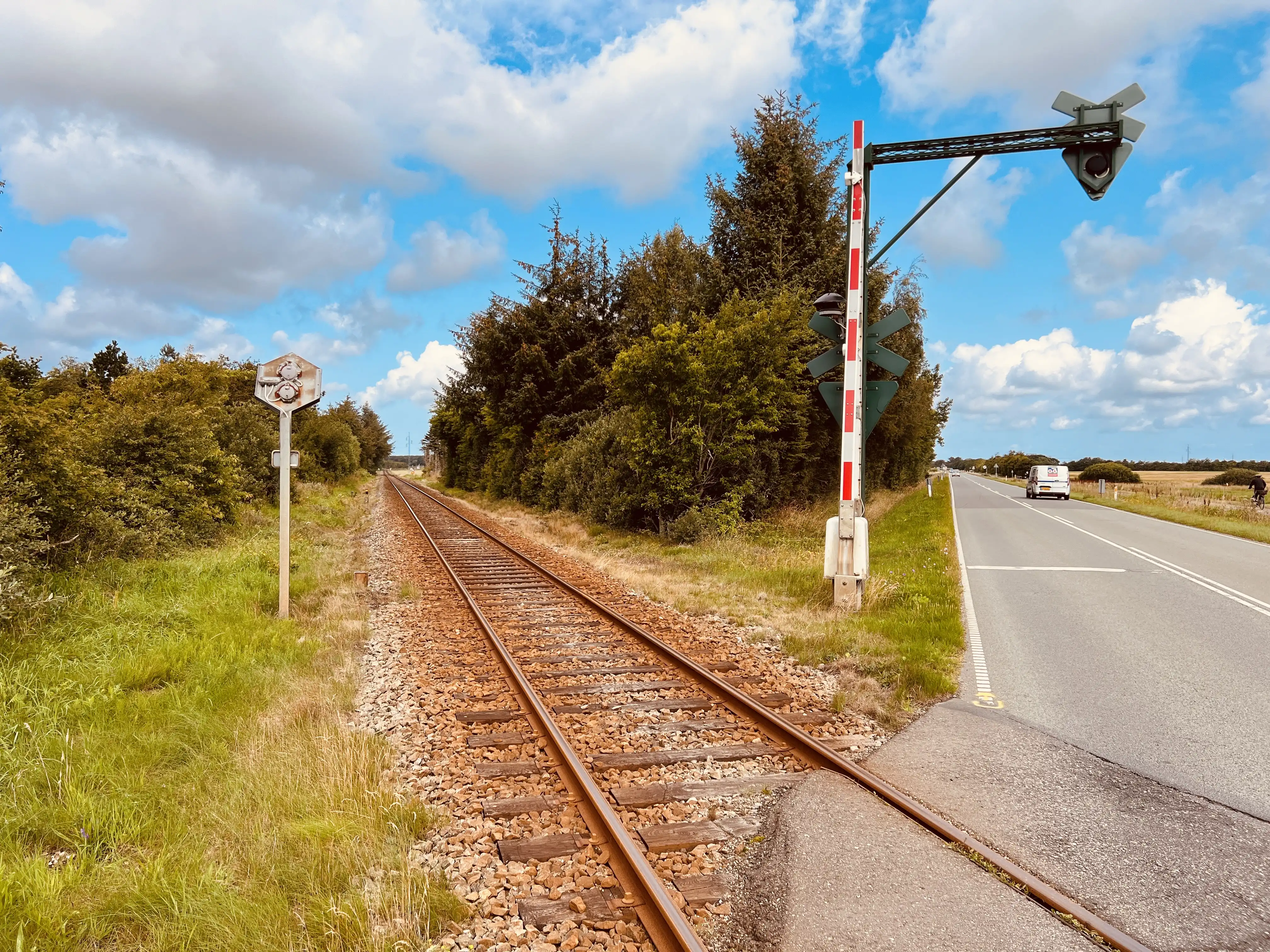 Billede af Nørre Nebel Landevej Trinbræt - Trinbræt er nedrevet, men Nørre Nebel Landevej Trinbræt har ligget her.