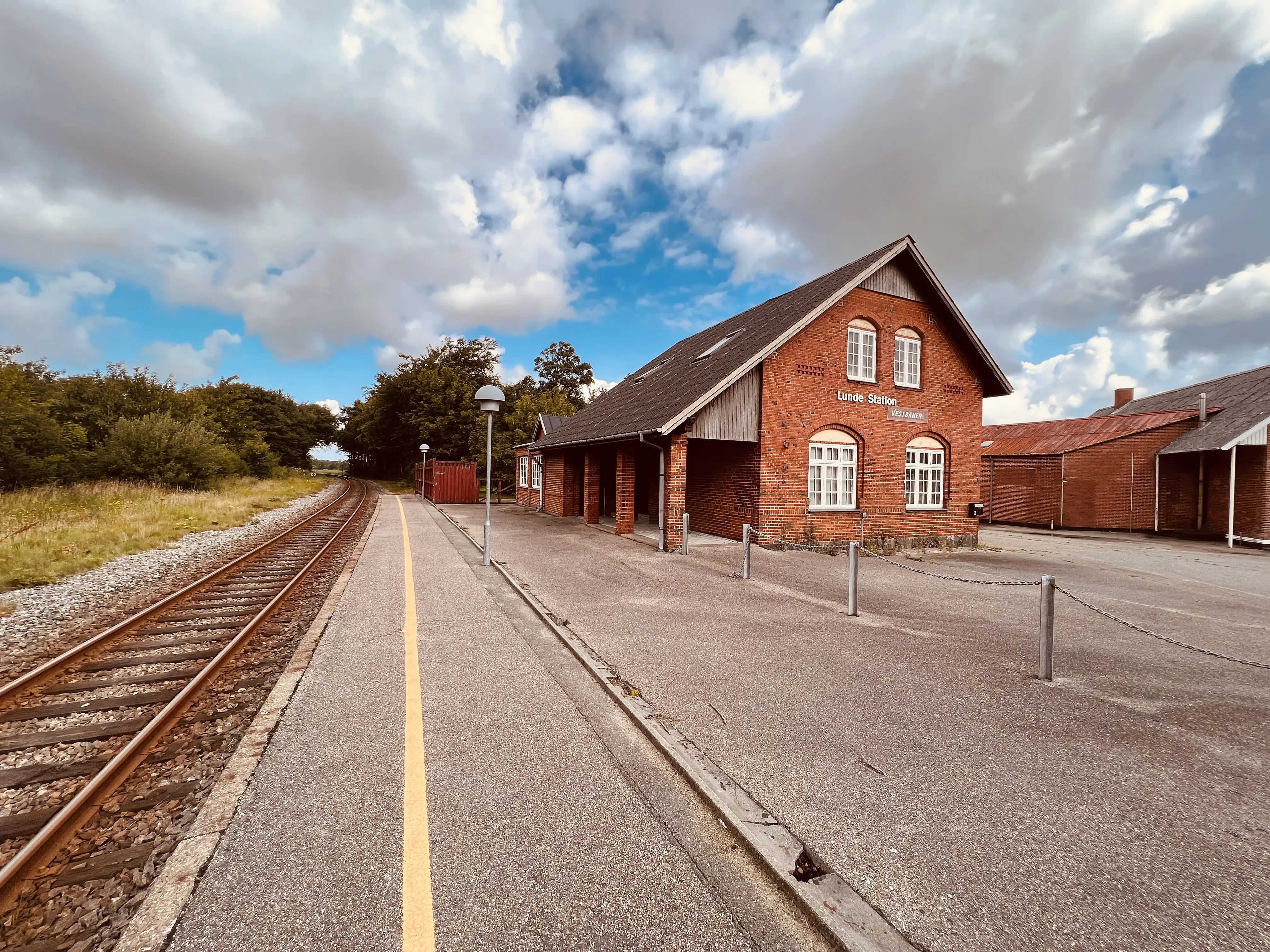 Billede af Lunde J Station.