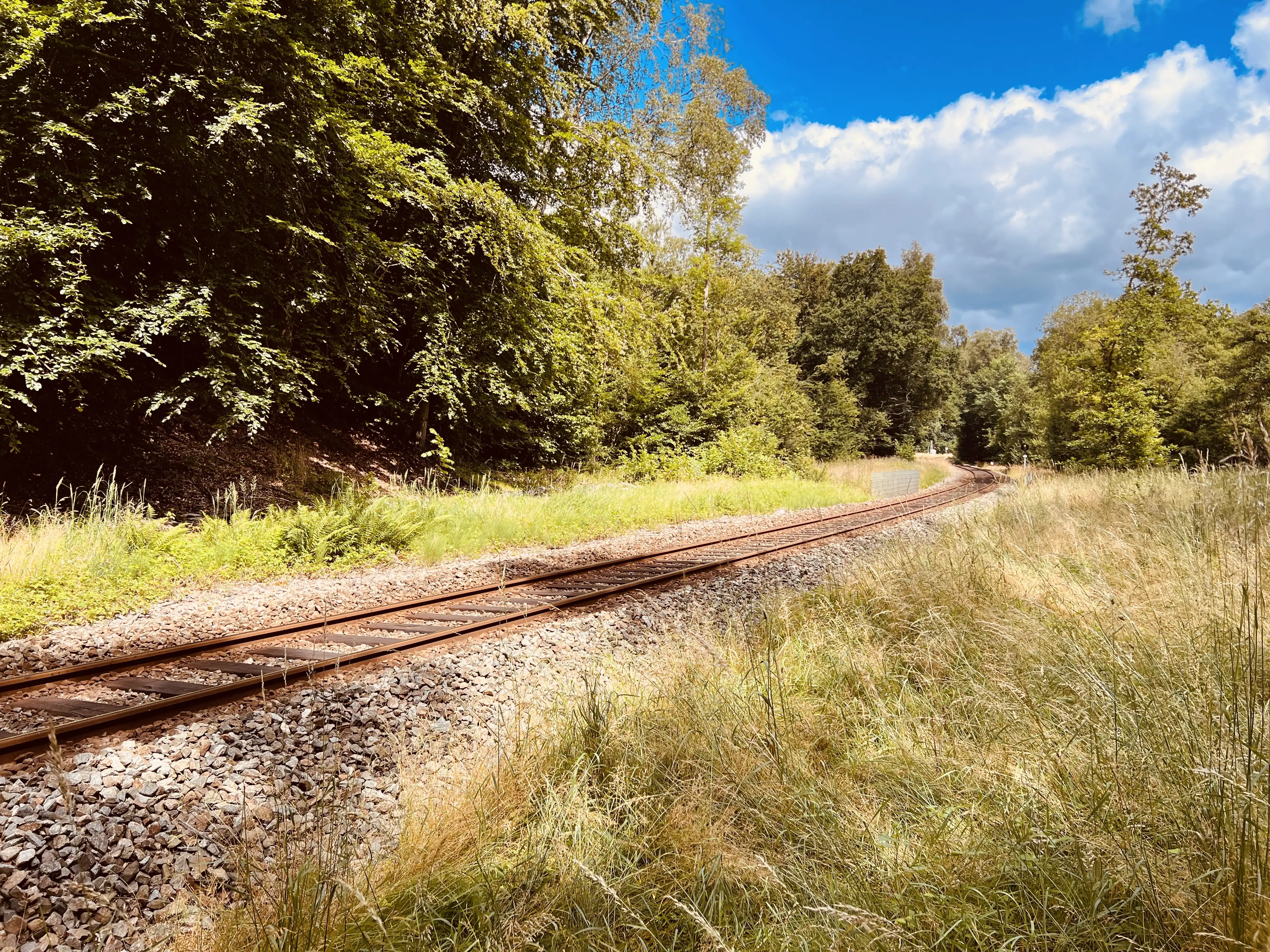 Billede af Mølleå Trinbræt - Trinbræt er nedrevet, men Mølleå Trinbræt har ligget her.