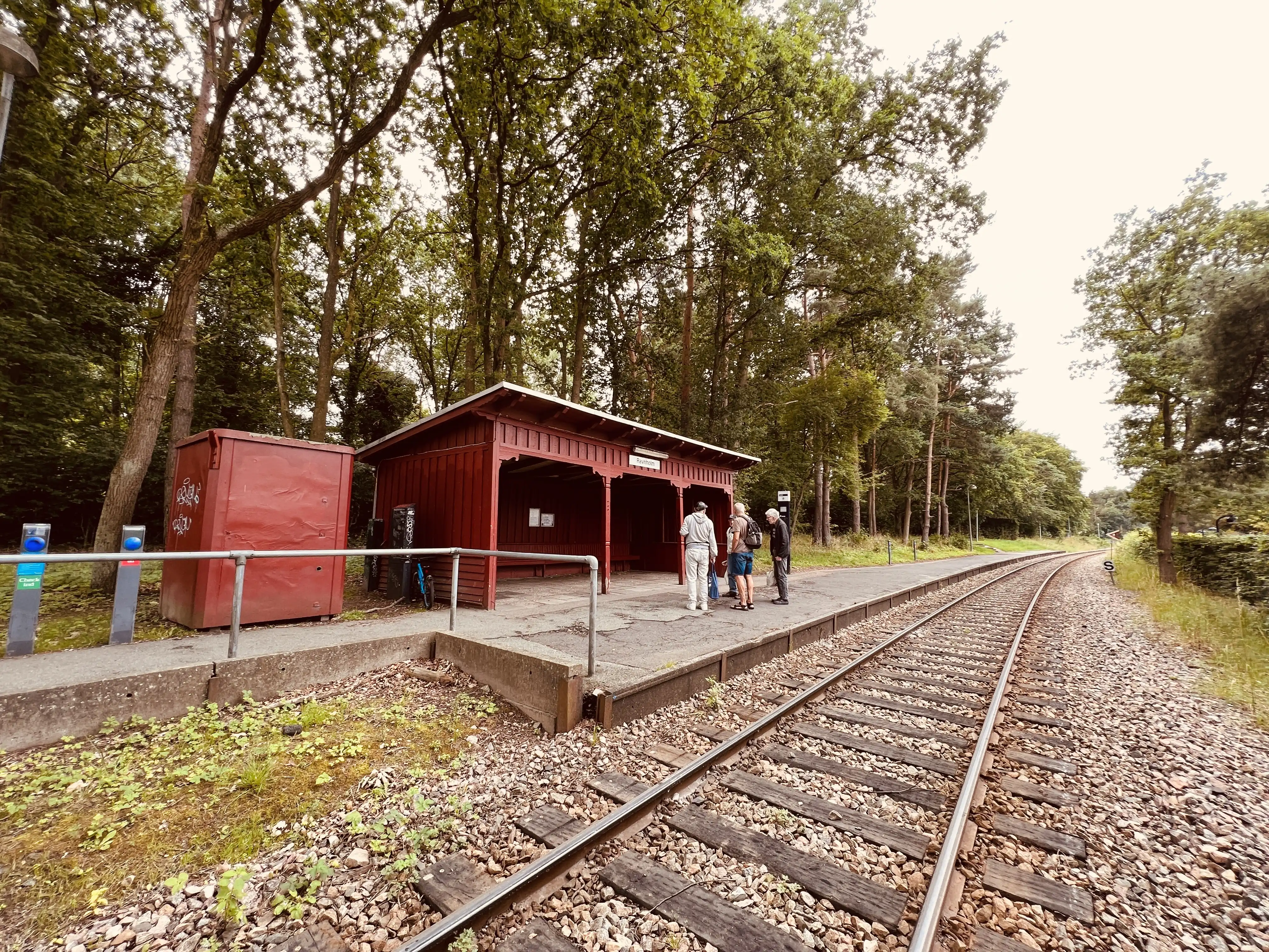 Billede af Ravnholm Holdeplads.