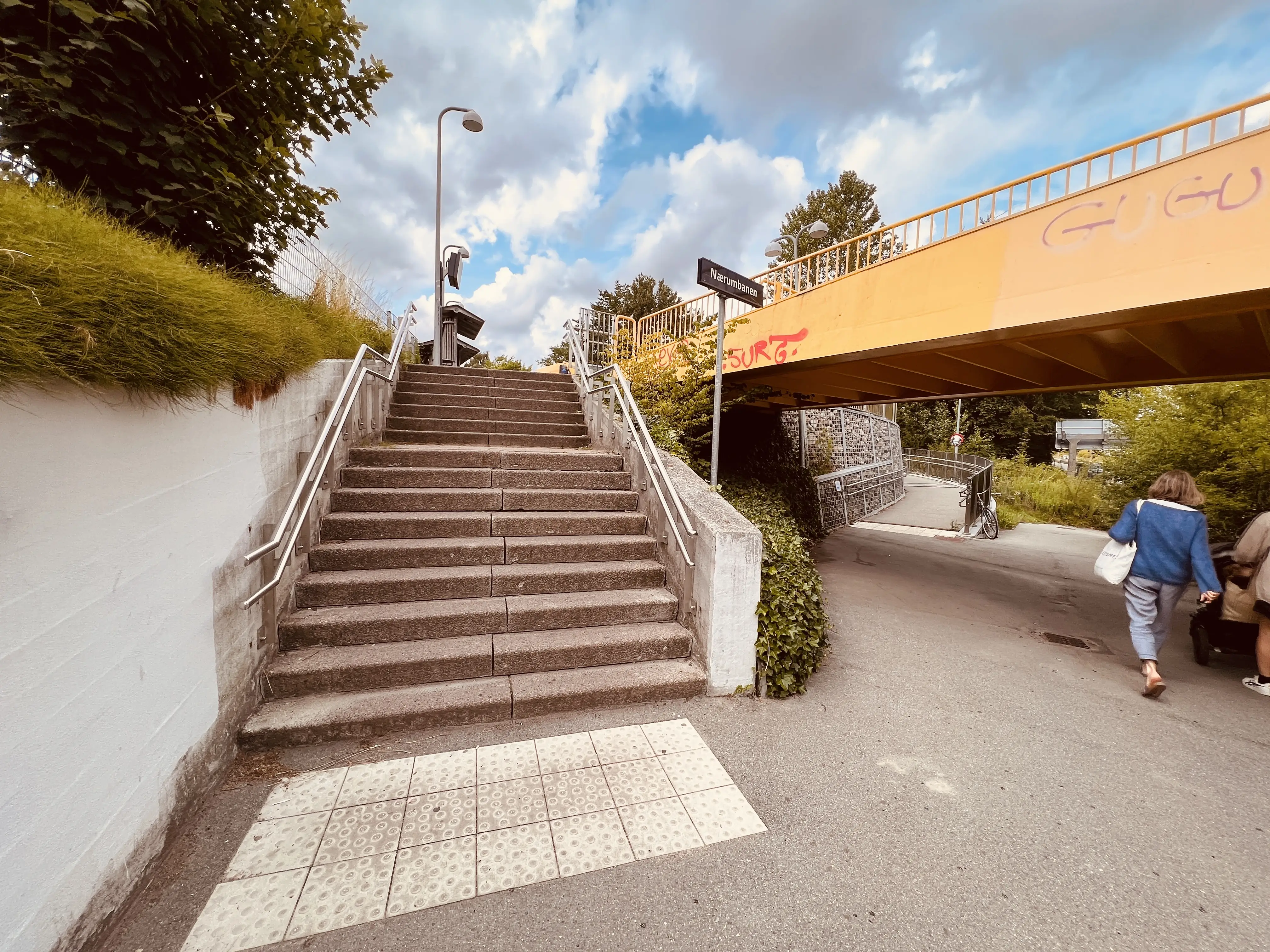Billede af Jægersborg Lokalbane Station.