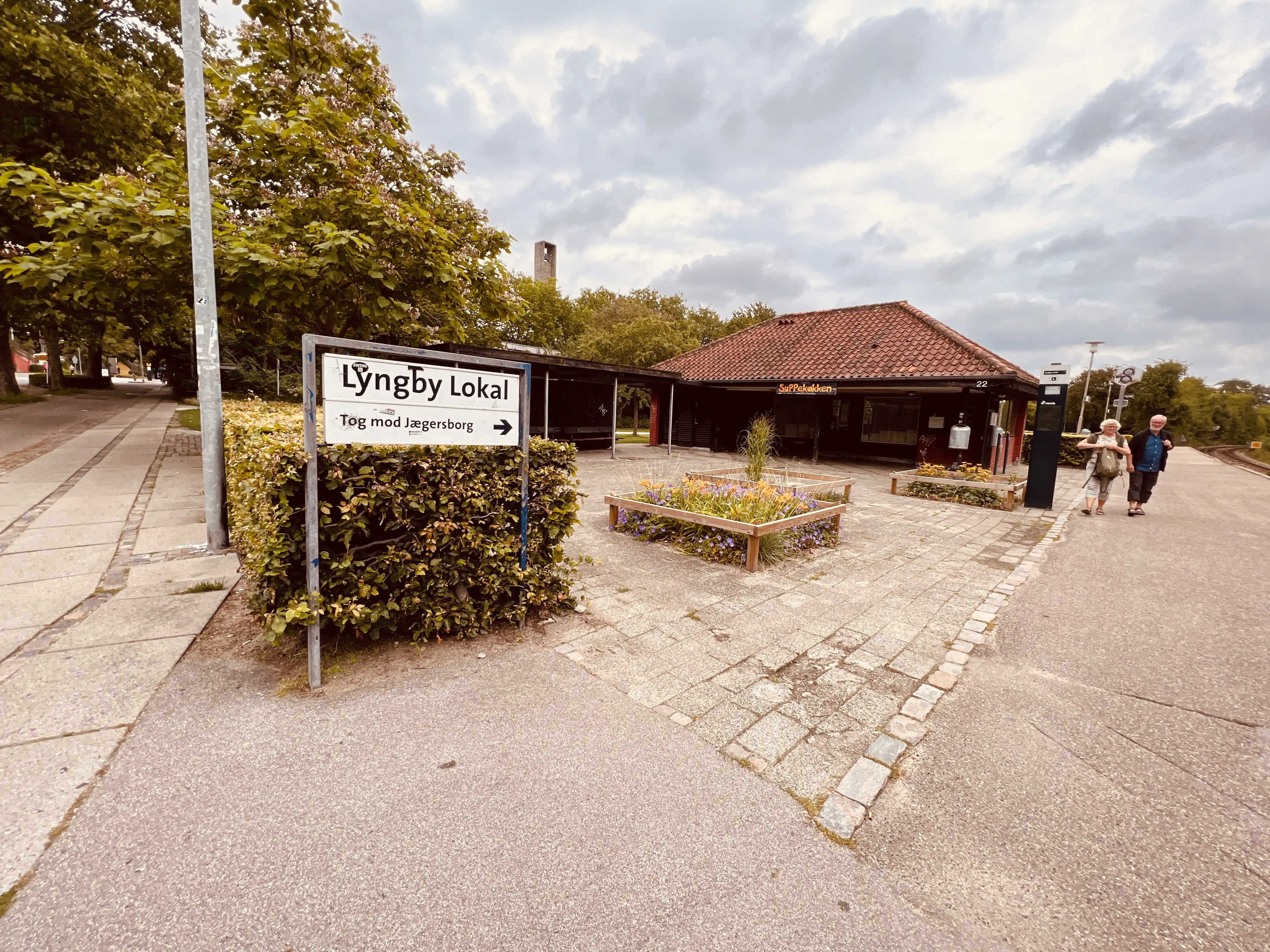 Billede af Lyngby Lokal Station.
