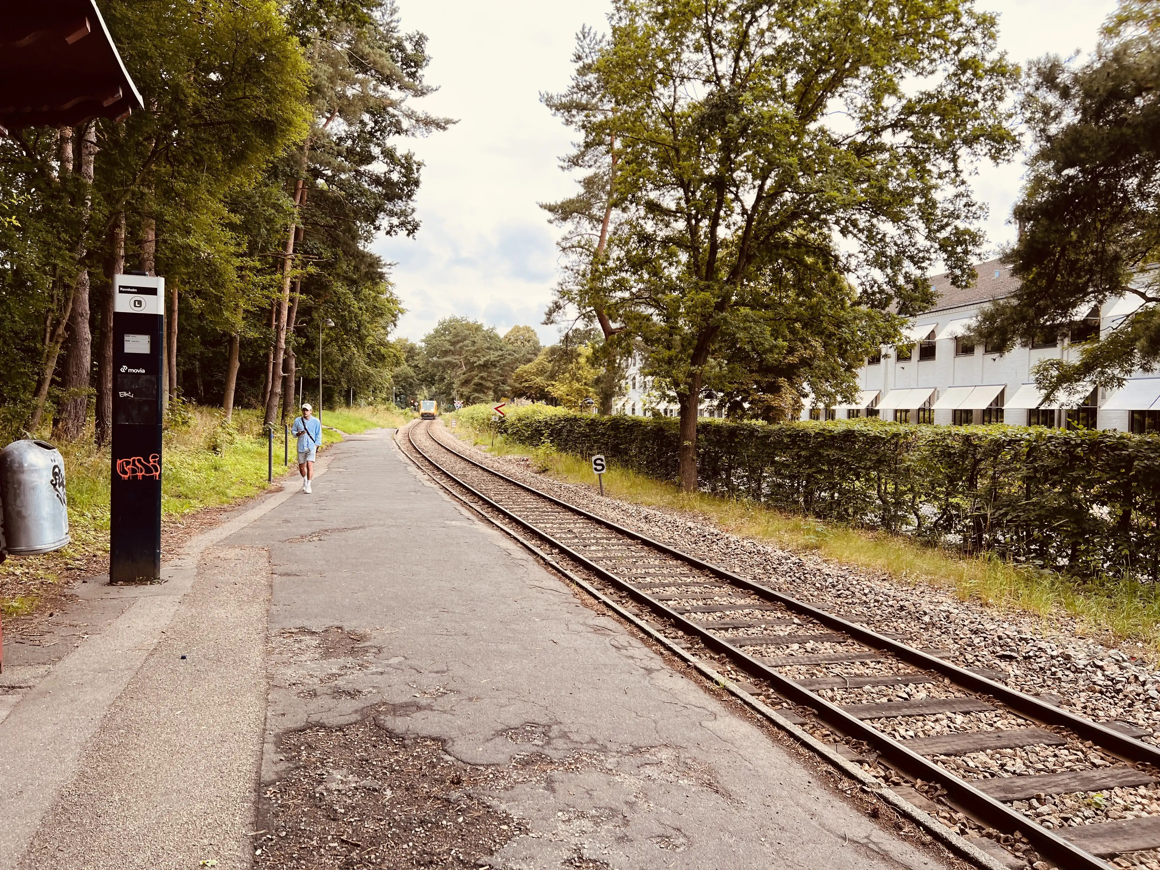Billede af Lyngby Lokal Station.