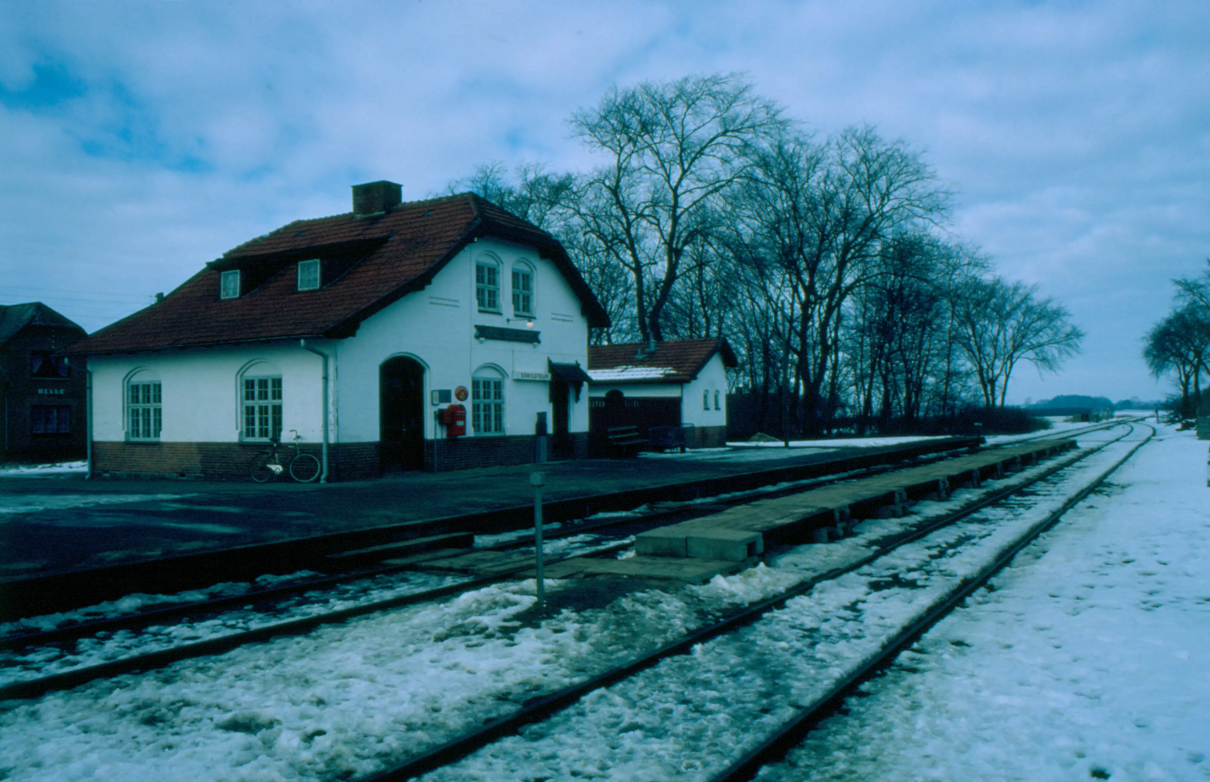 Billede af Kirke Eskilstrup Station. Billede af Kirke Eskilstrup Station.