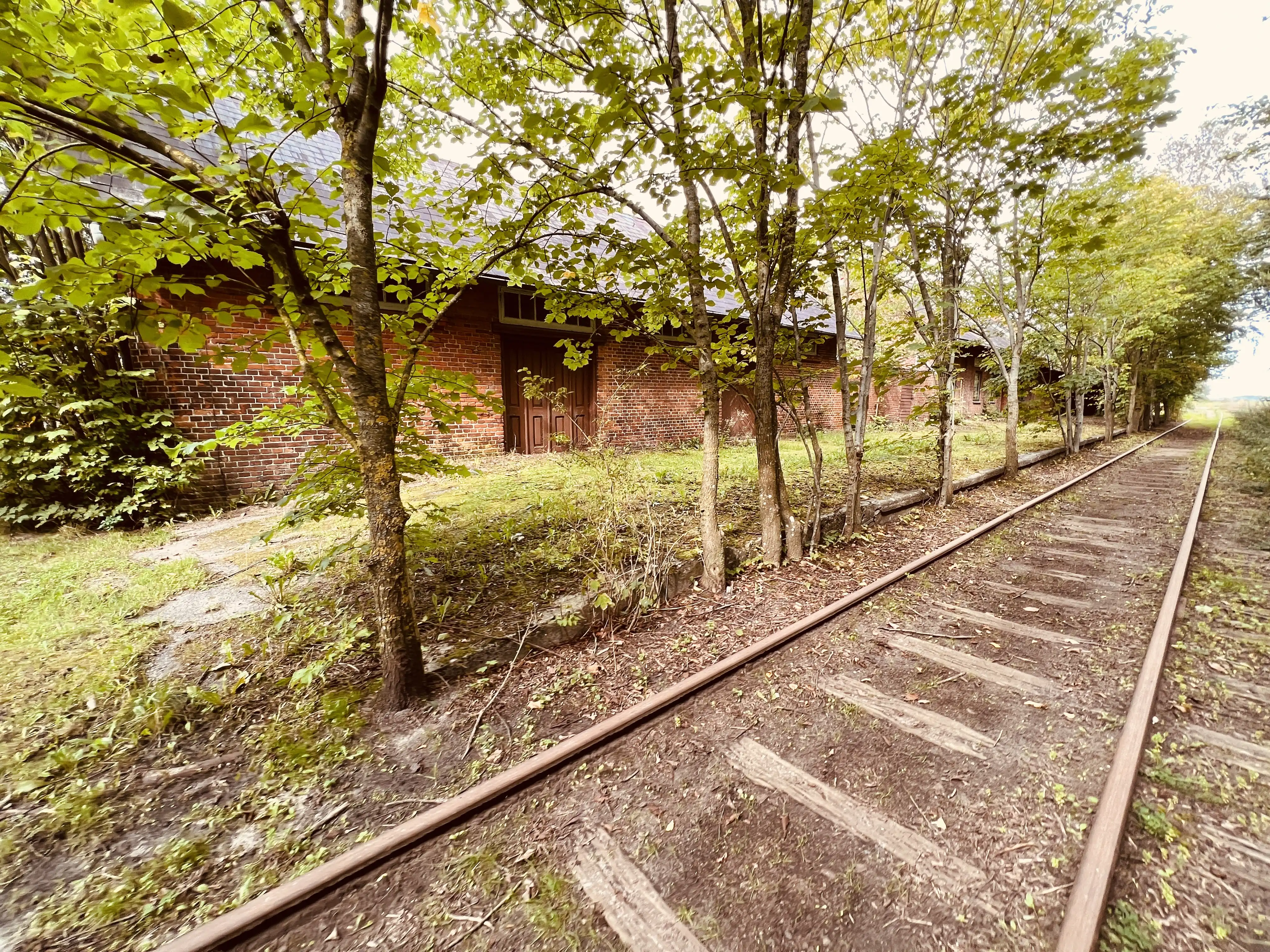 Billede af Flemløse Stations varehus.