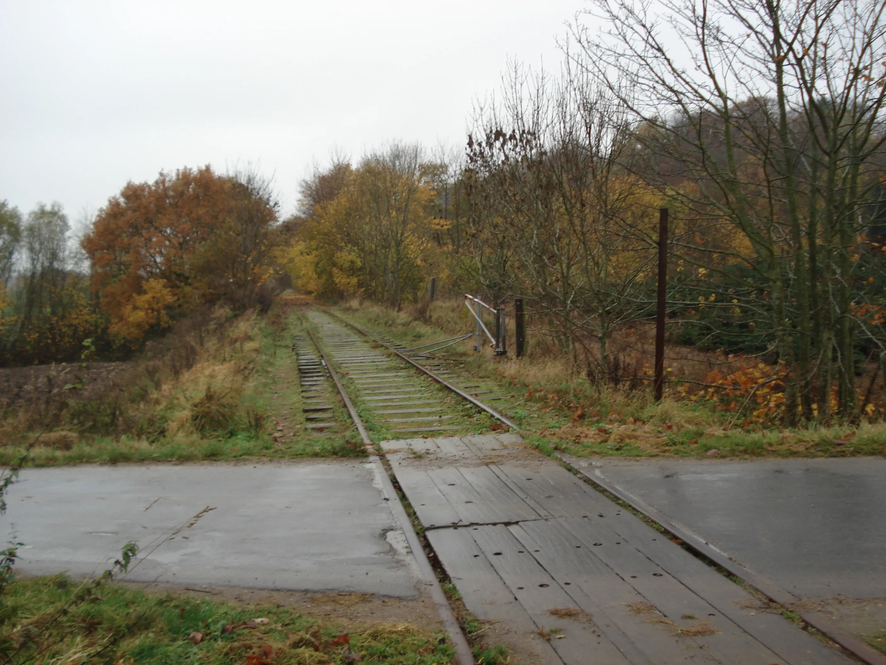 Billede af Kivsmose Trinbræt - Trinbræt er nedrevet, men Kivsmose Trinbræt har ligget her.