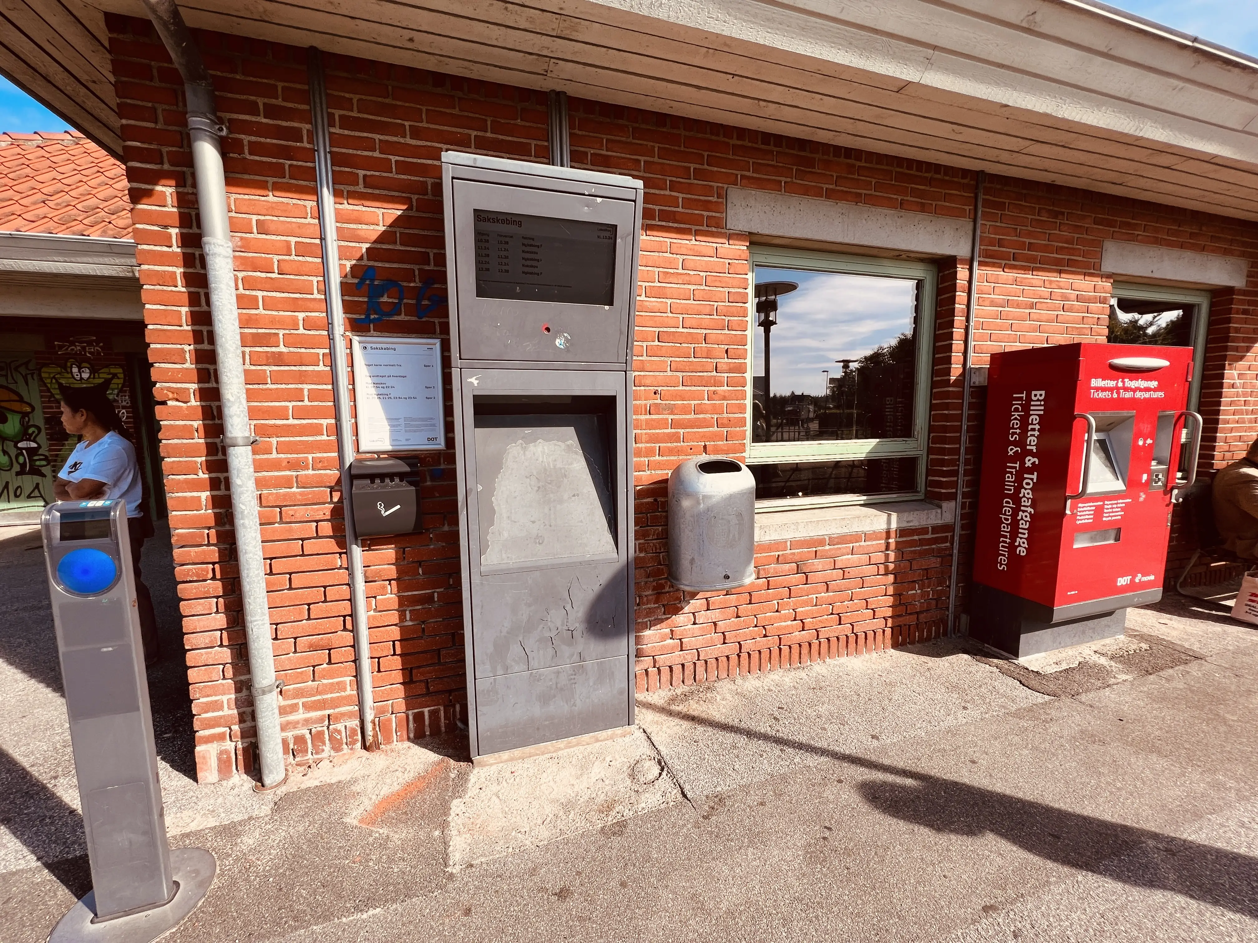 Billede af Sakskøbing Station. Billede af Sakskøbing Station.