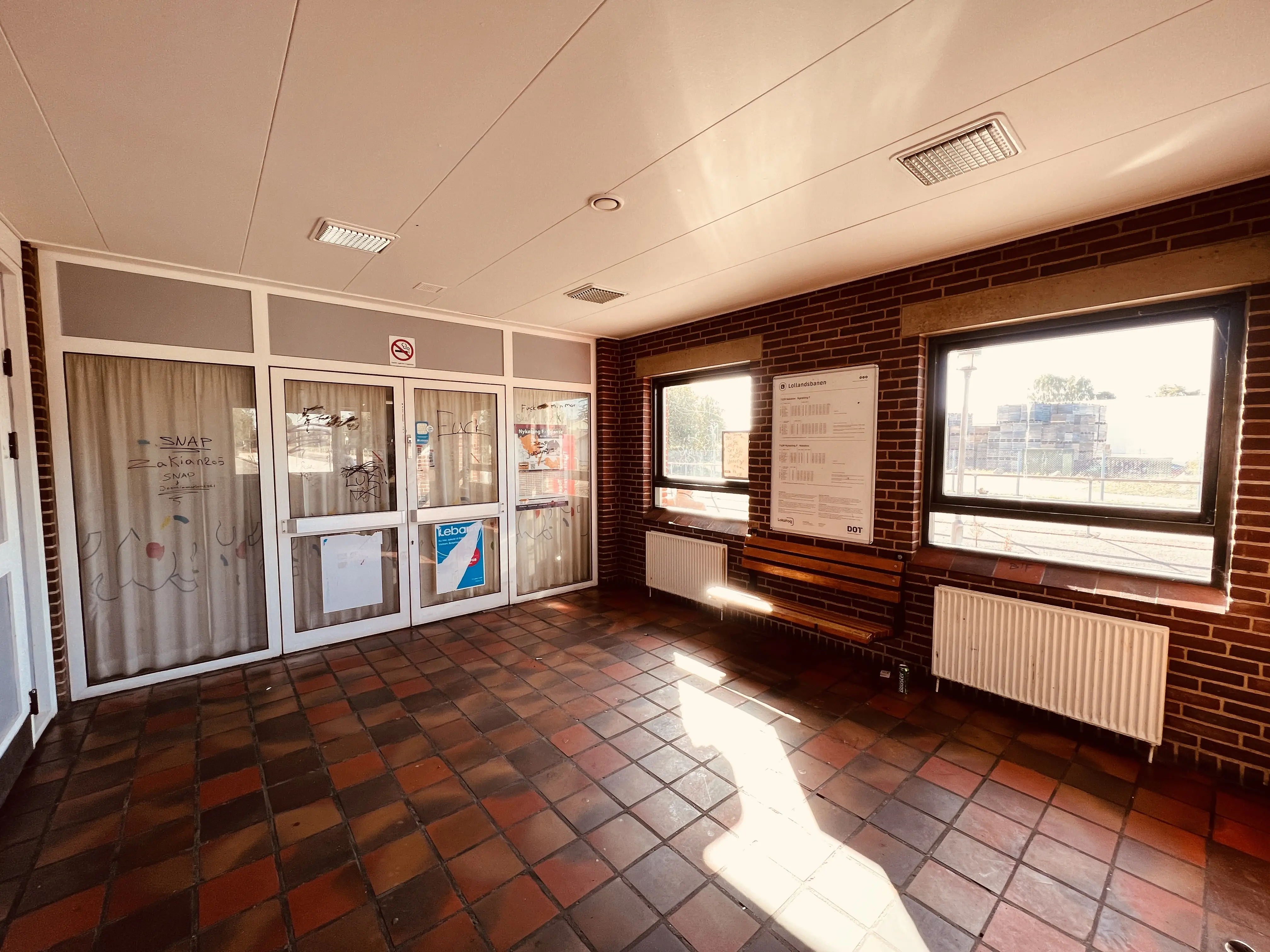 Billede af Sakskøbing Station. Billede af Sakskøbing Station.