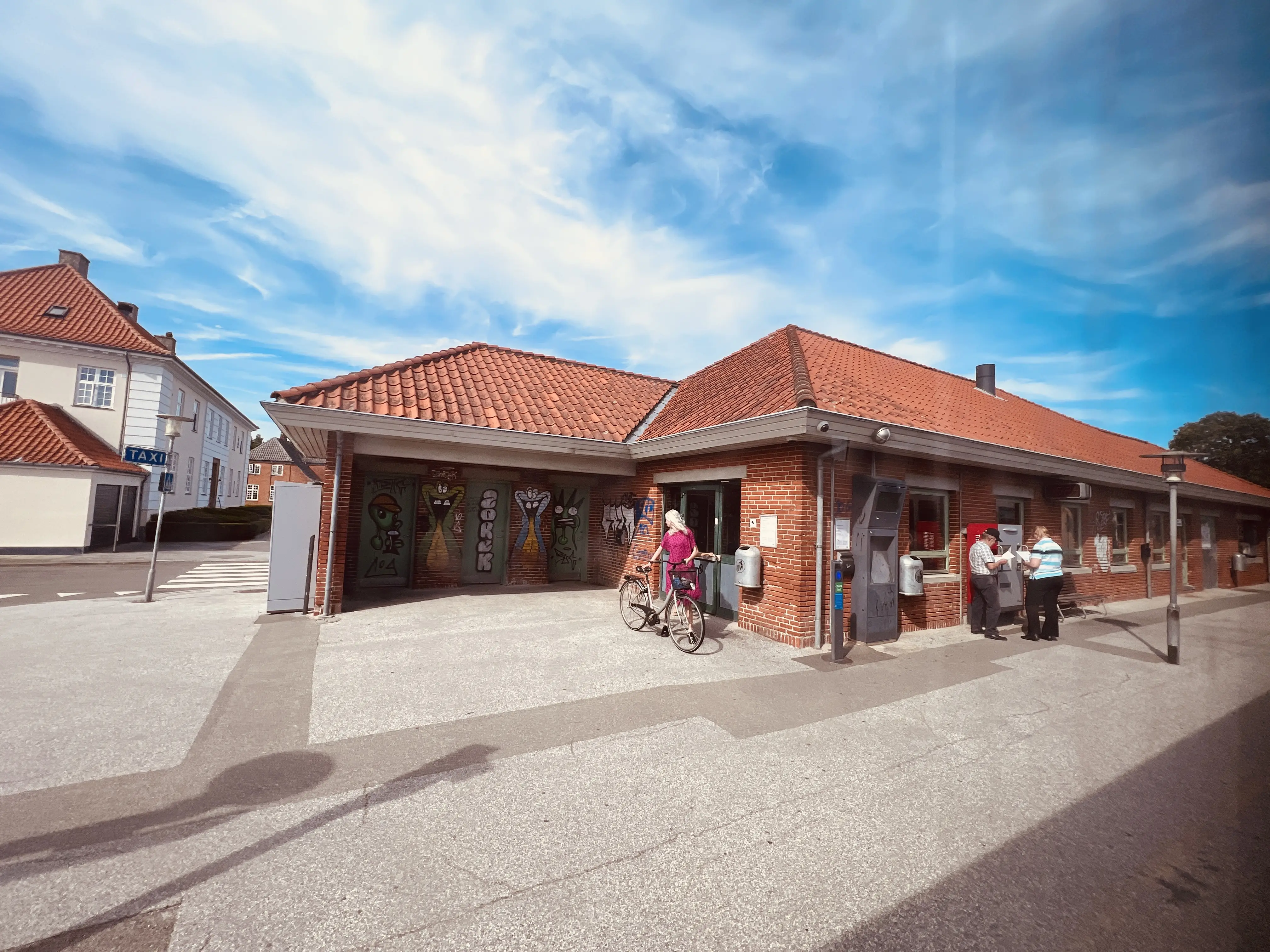 Billede af Sakskøbing Station. Billede af Sakskøbing Station.