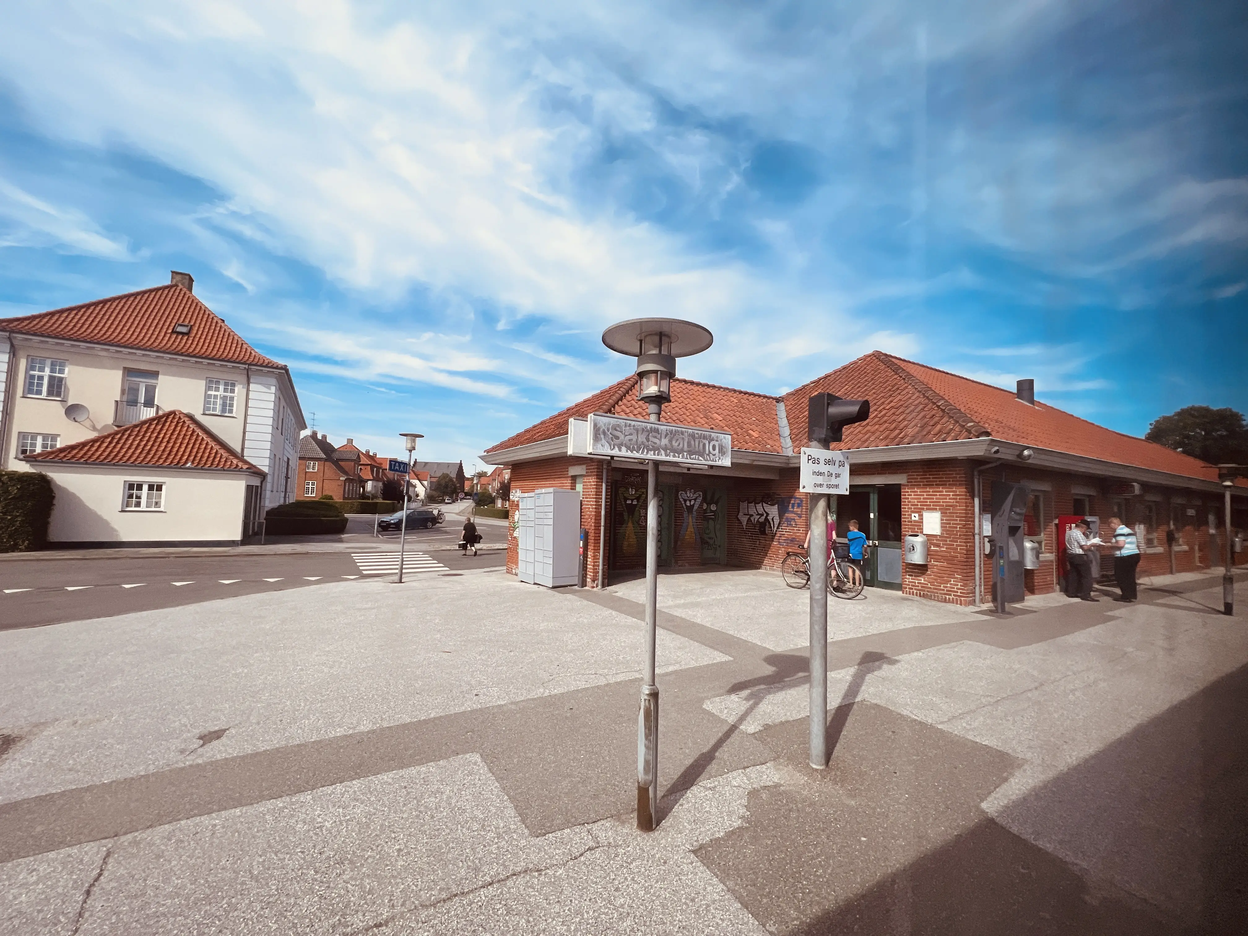 Billede af Sakskøbing Station. Billede af Sakskøbing Station.