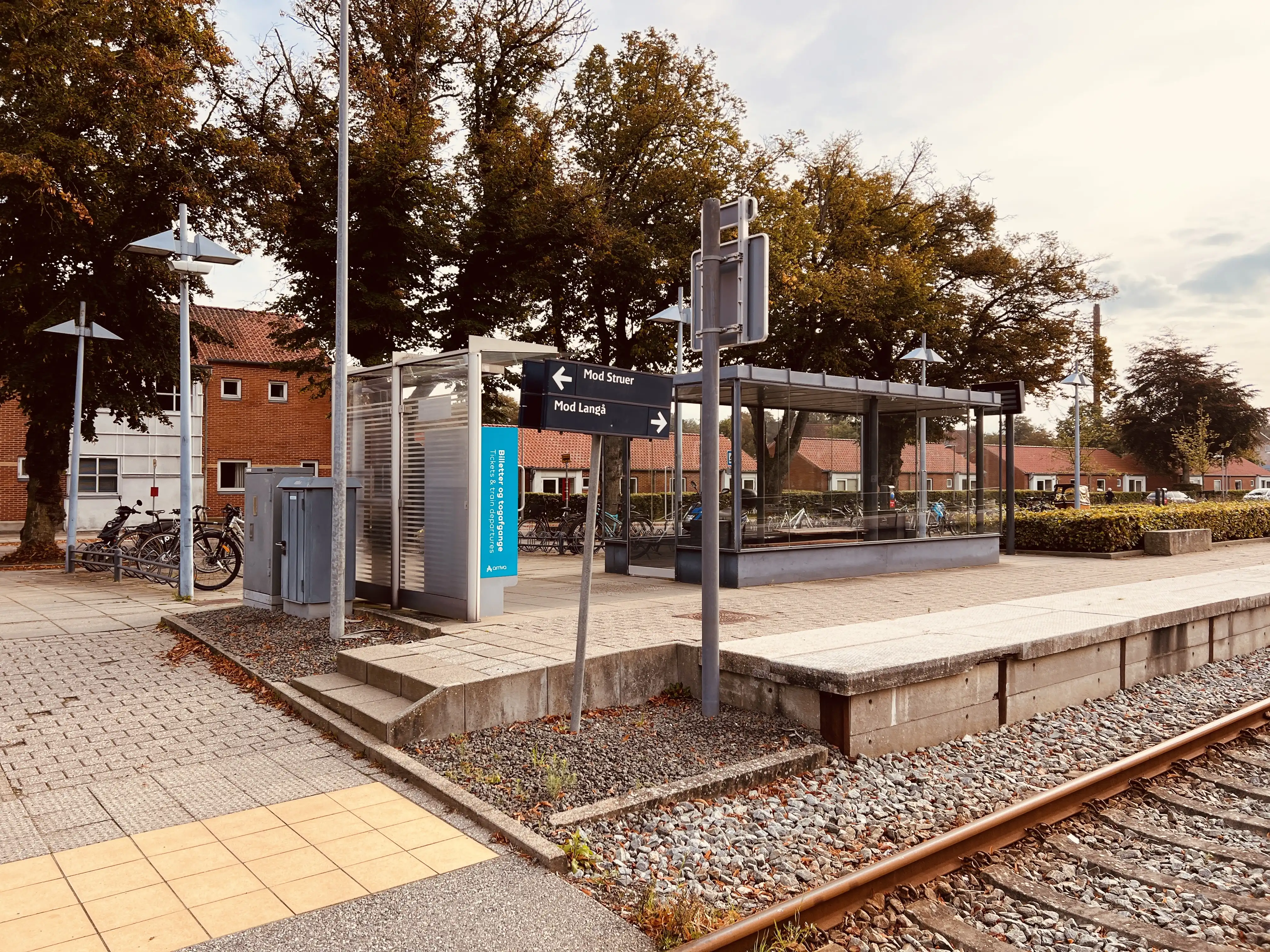 Billede af Rødkærsbro Station. Billede af Rødkærsbro Station.