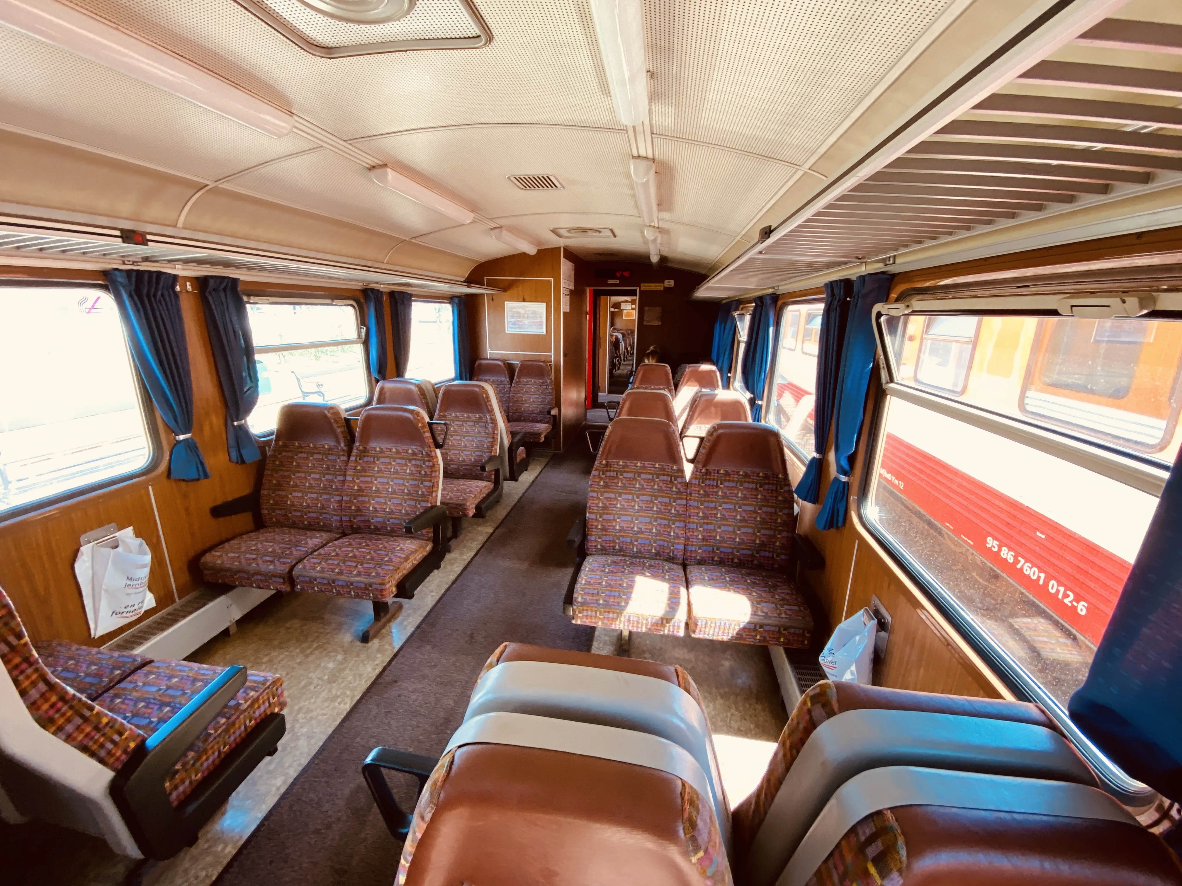 Billede af indretningen fra "Kysten" (MjbaD YM 40), som oprindelig var OHJ YM 56. Billede af indretningen fra "Kysten" (MjbaD YM 40), som oprindelig var OHJ YM 56.