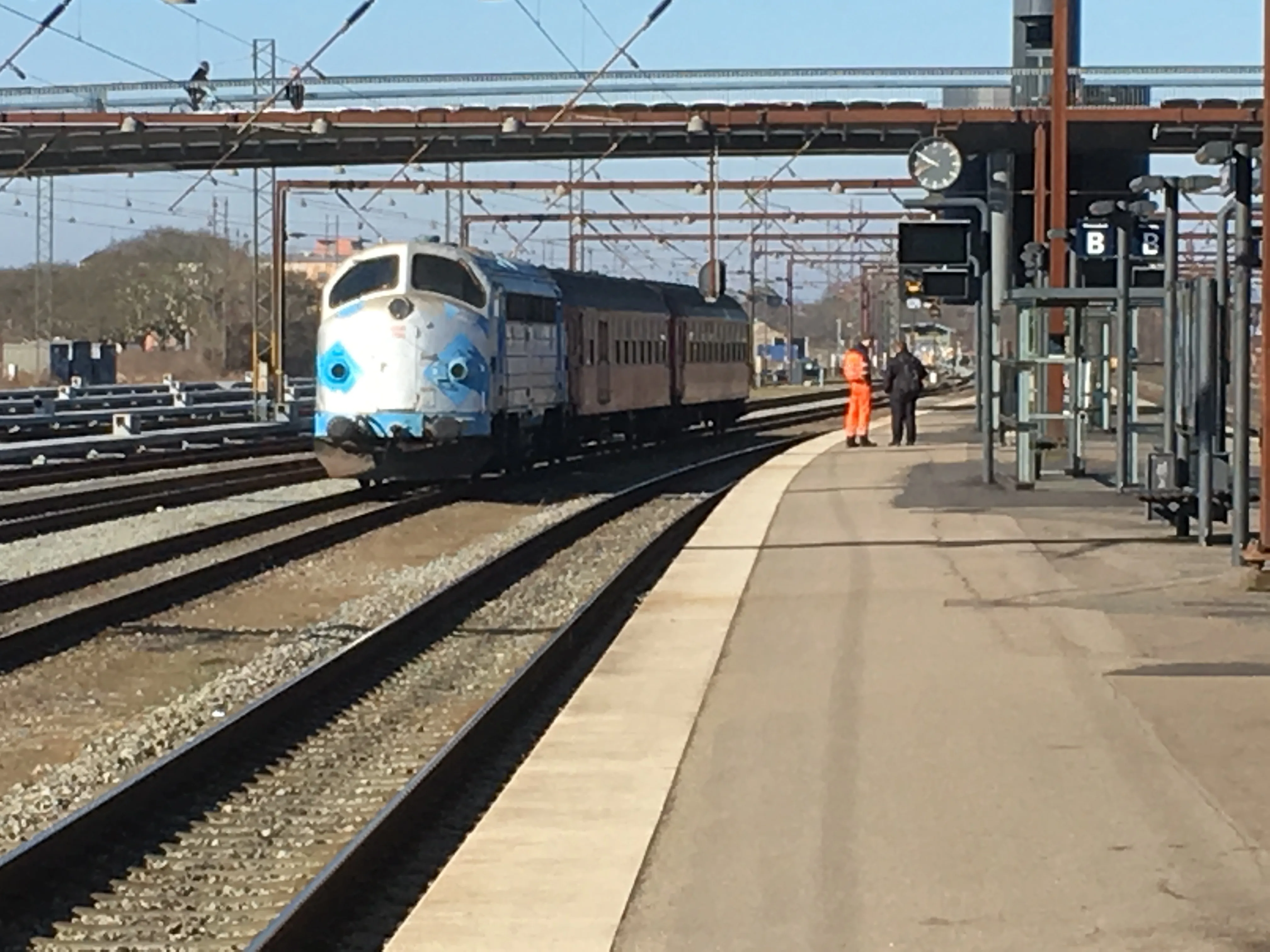 Billede af DSB MY 1126 fotograferet ud for Odense Banegård Center.