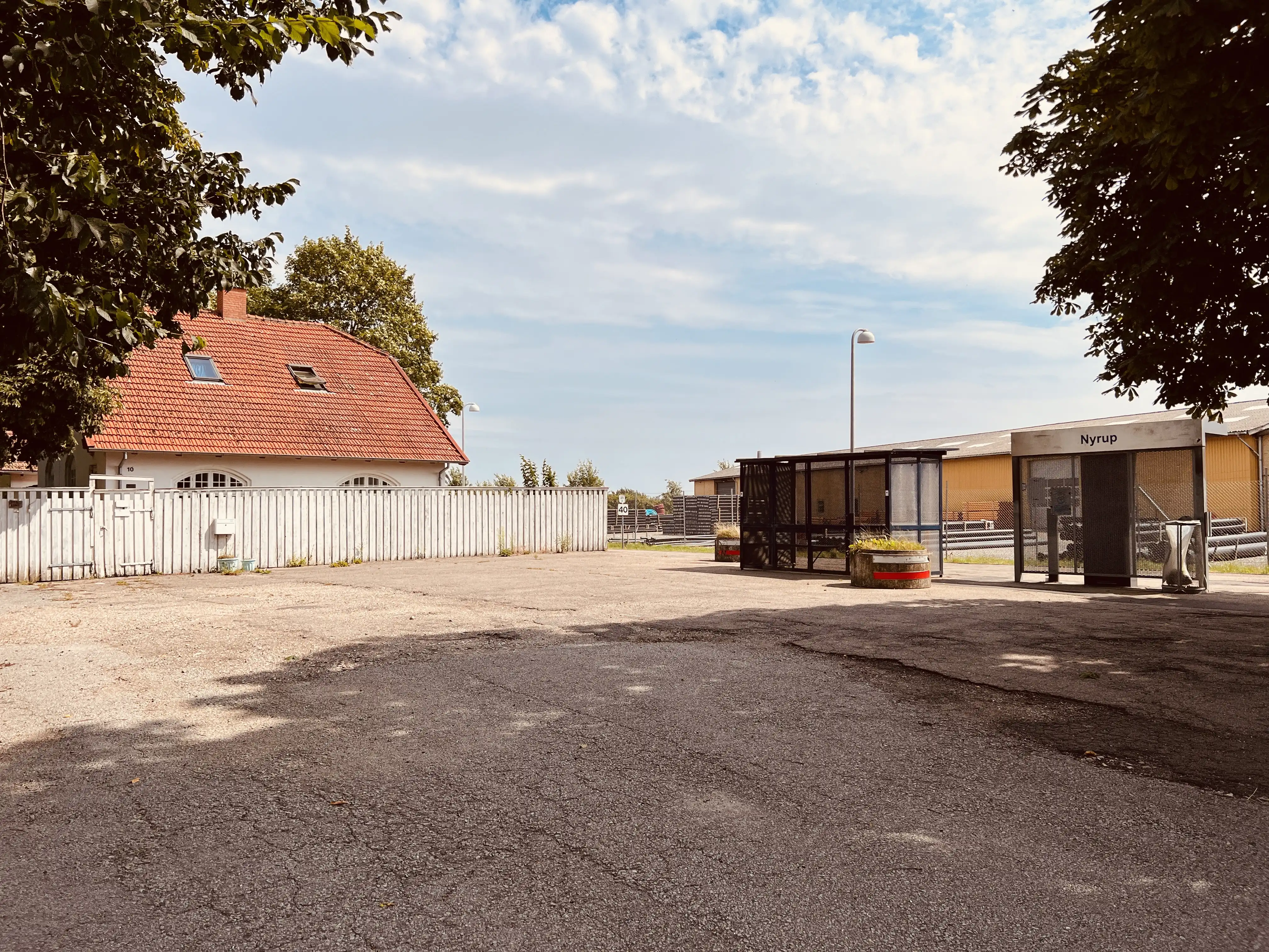 Billede af Nyrup Station.