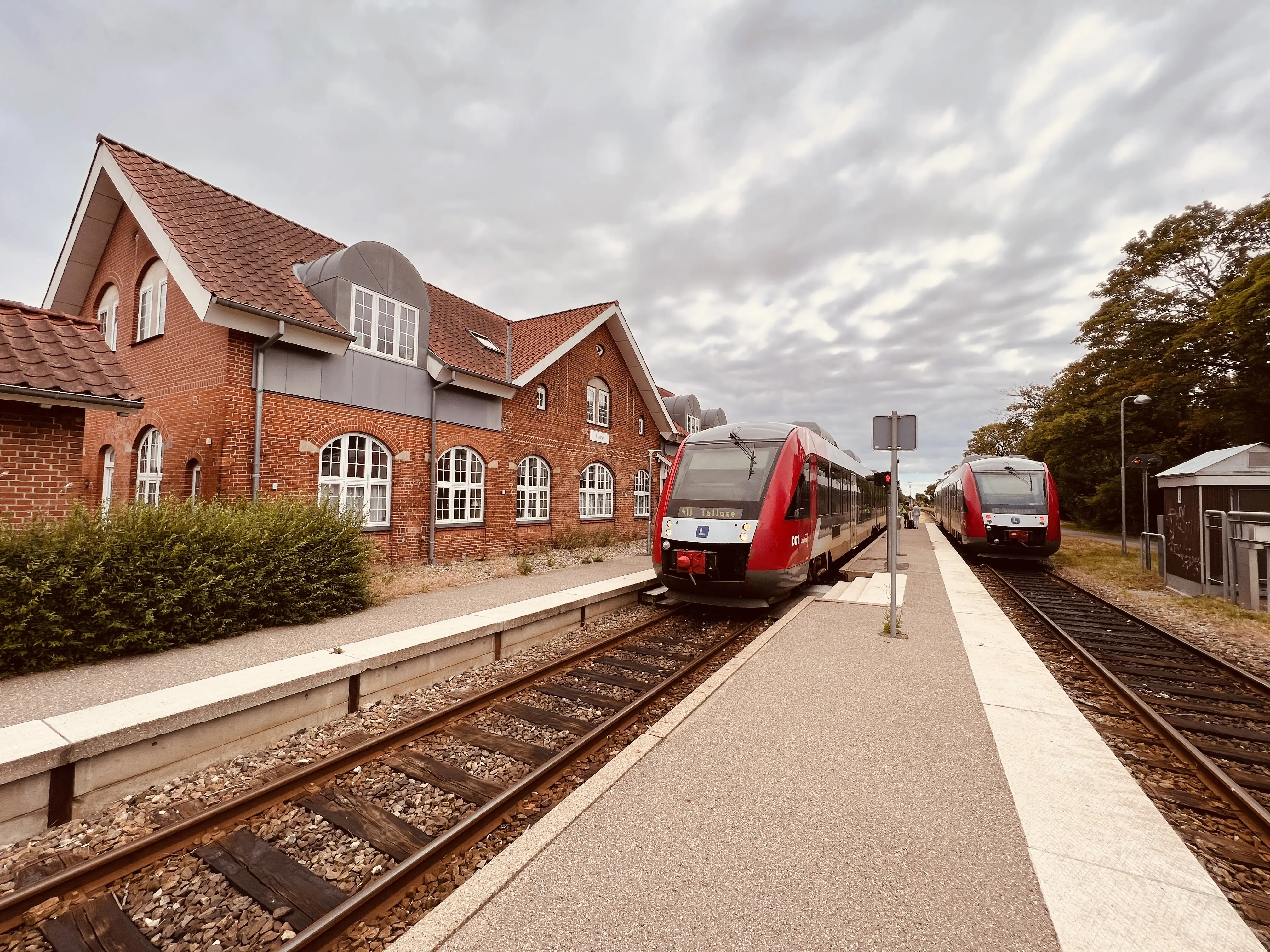 Billede af Høng Station.