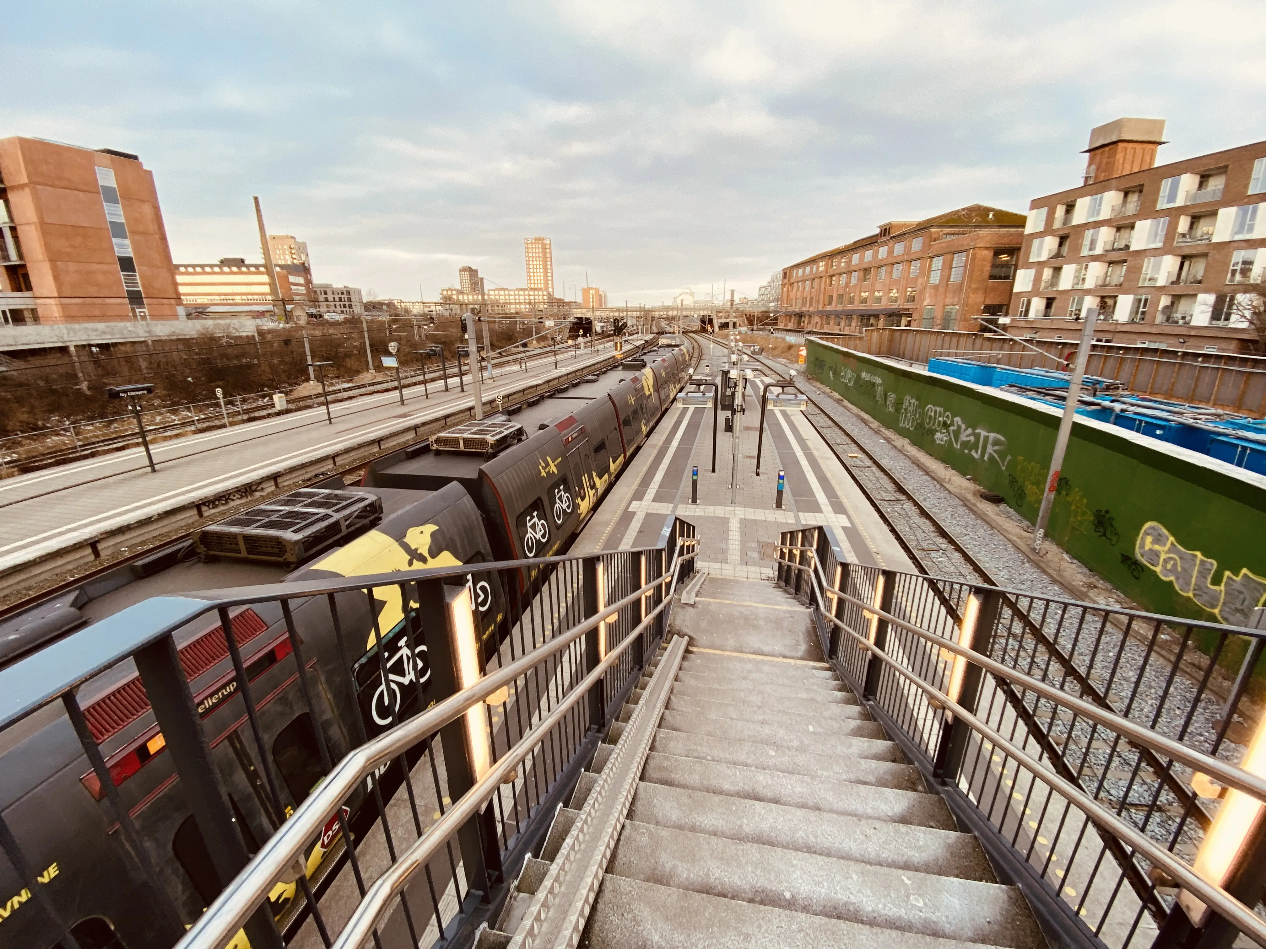 Billede af Ny Ellebjerg Trinbræt.